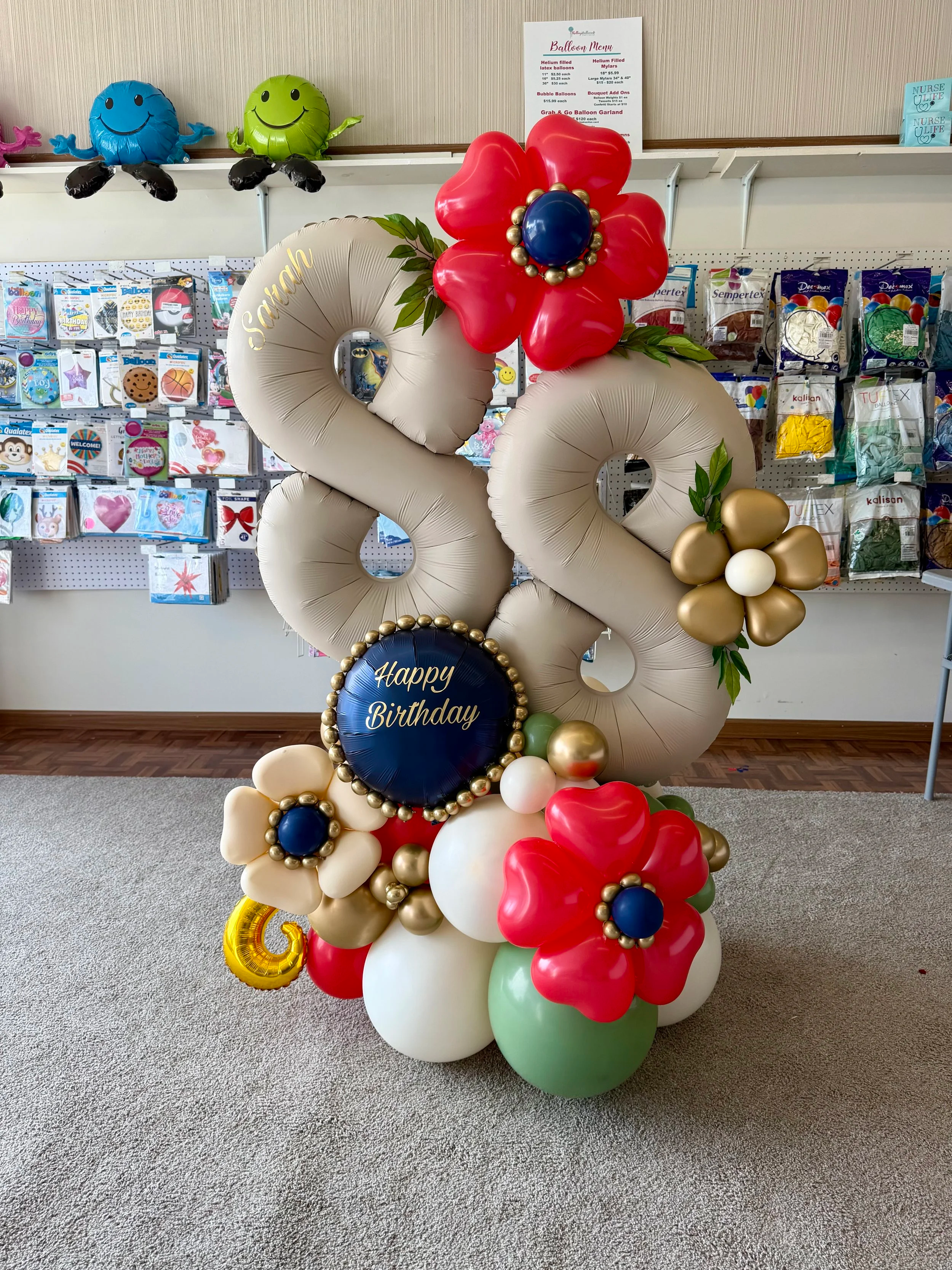 Double Stacked Balloon Display