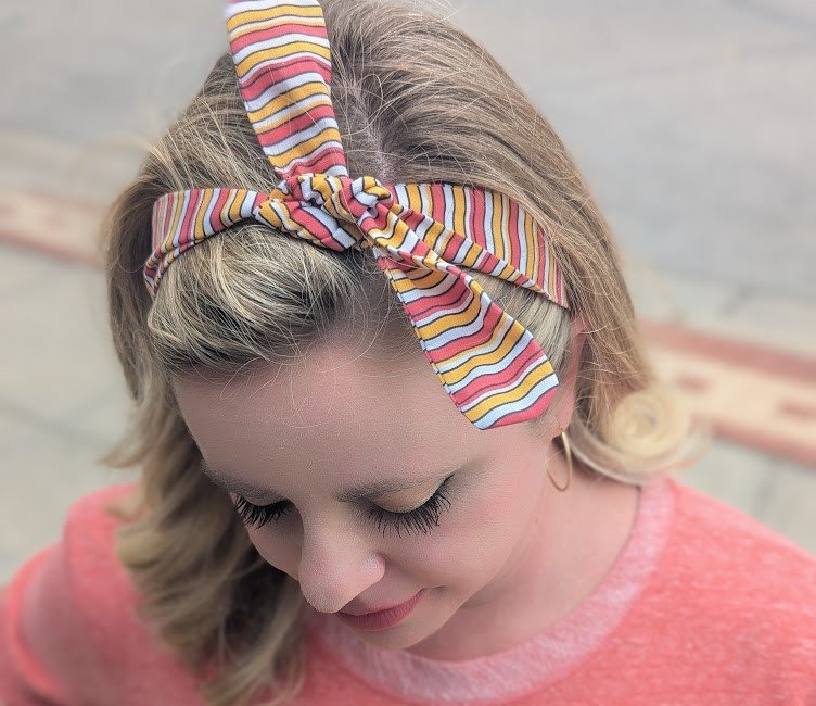 Zumba KC Stripes Tie Headband