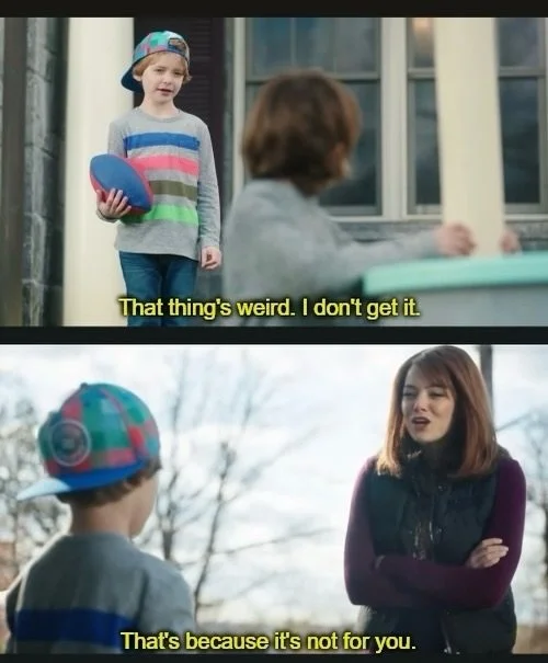 How I feel when people come by the cart and say things like, &ldquo;well what if I like/want gluten?&rdquo;