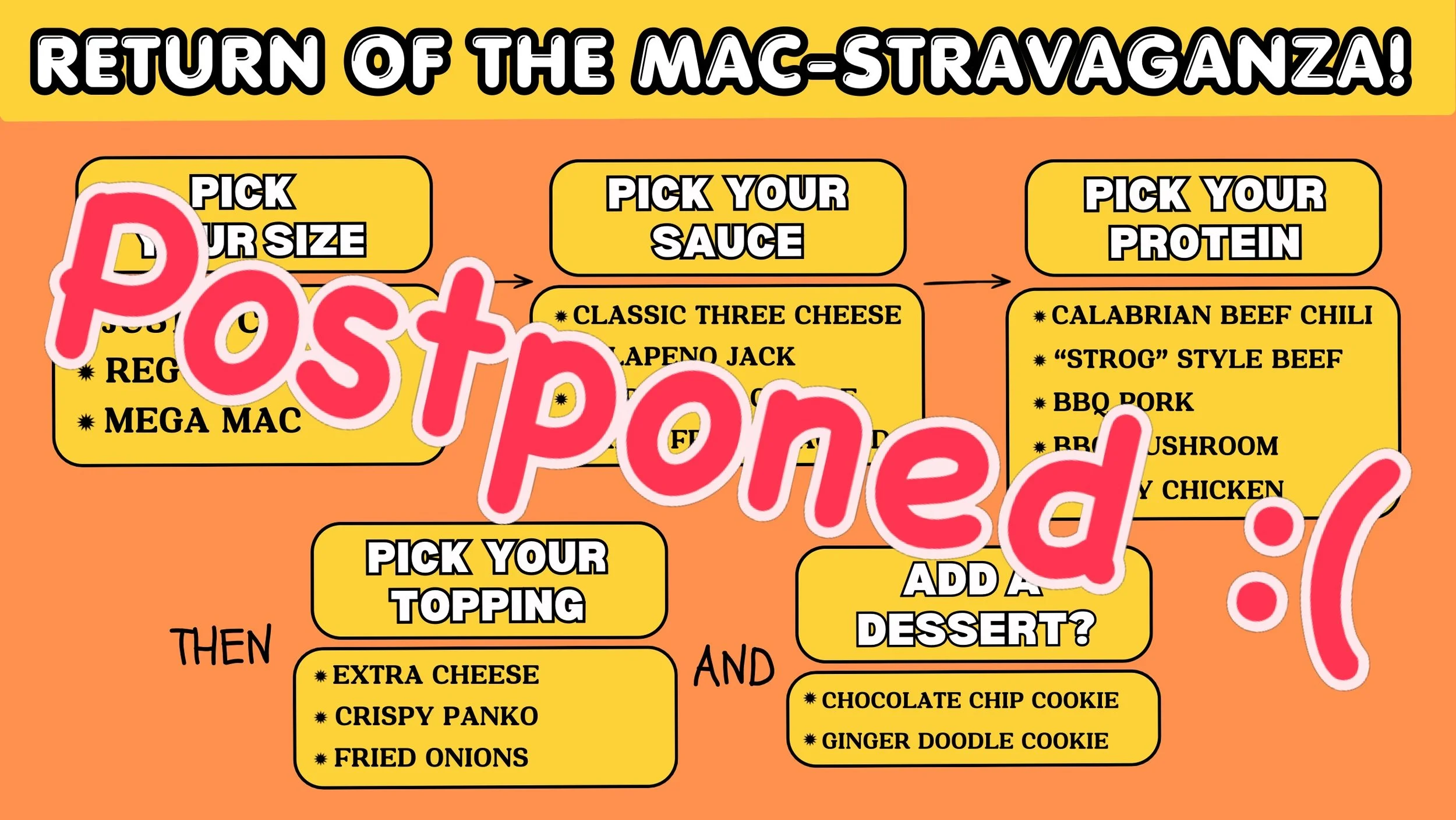 Hey friends, there is no easier way to say this than &ldquo;this stinks.&rdquo;

When we announced this weekend&rsquo;s event, Chef Alan was finally recovering from his illness, and Mrs. Braised seemed to be rounding the corner on her&rsquo;s as well
