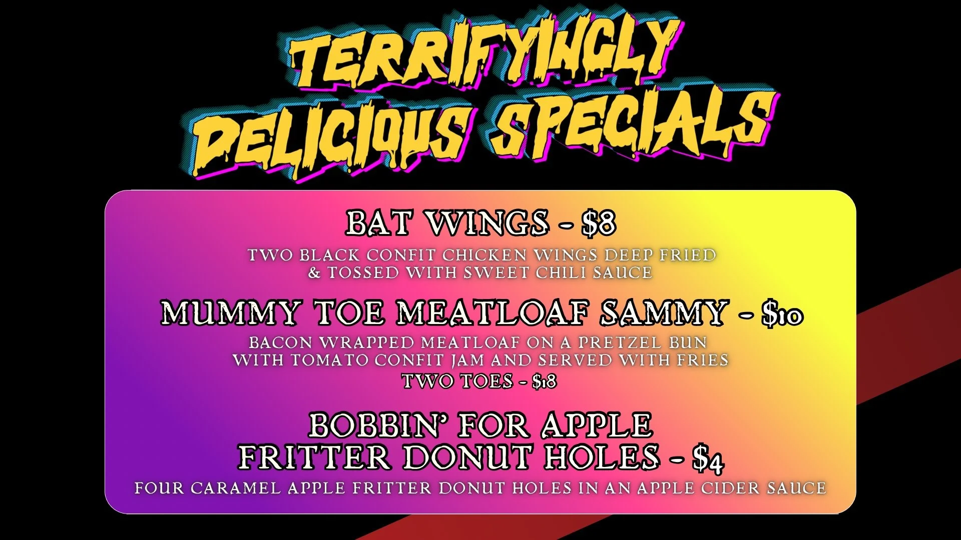 We have some fun Halloween themed specials for our Grand Re-Opening at @evasionbrewing this Saturday!
Make sure to come by early if you see something you really want, as we will sell-out!