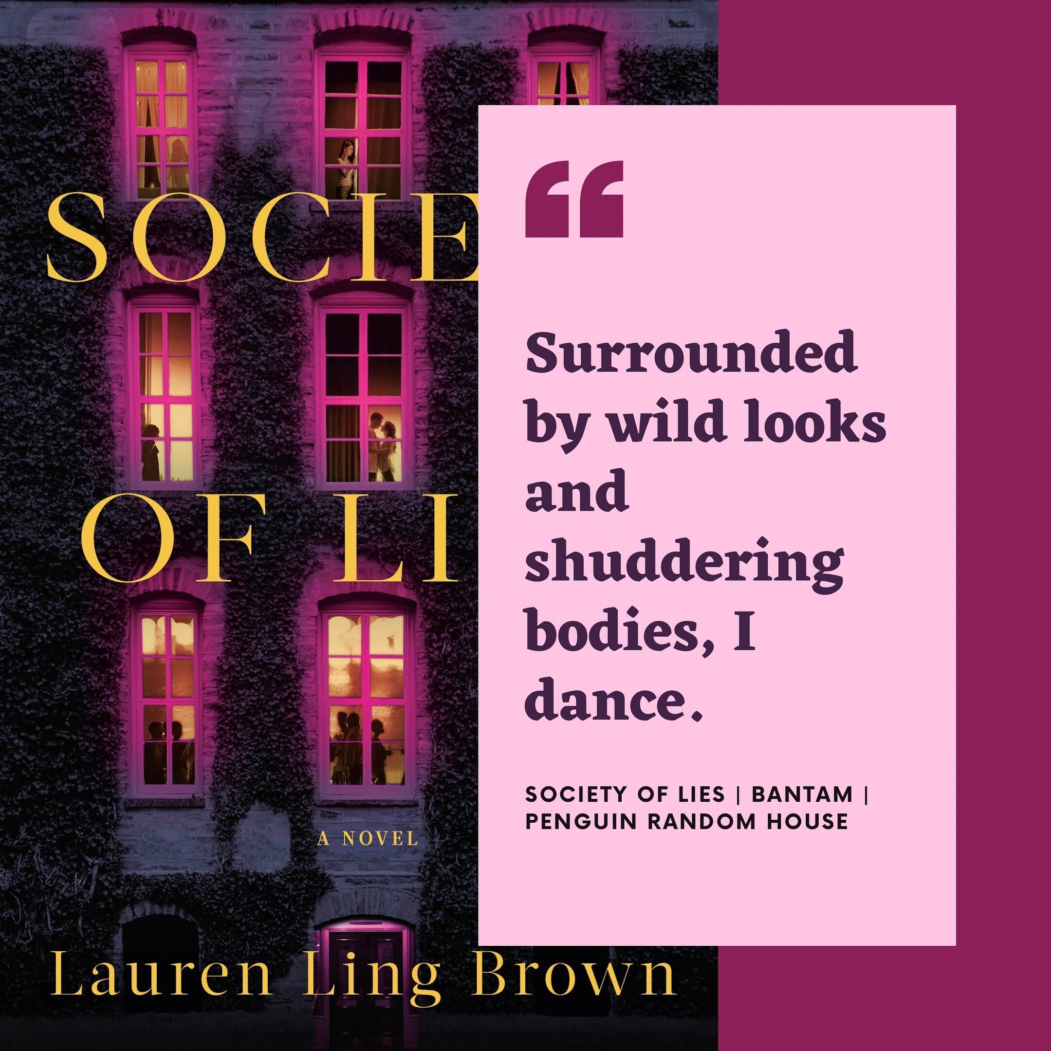 Bantam and Penguin Random House are hosting a Goodreads Giveaway! 👀📖 You can have the chance to win a free copy of Society of Lies! Enter in the link in my bio.

Thank you to my marketing team for organizing this and helping to get the book to read