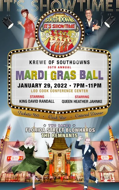 krewe of southdowns mardi gras ball