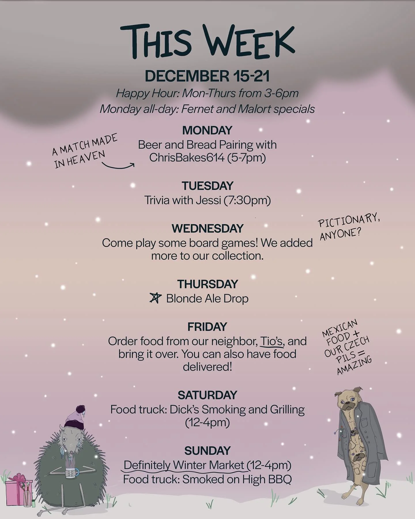 This week! It&rsquo;s warm and cozy here. See you soon 🌻