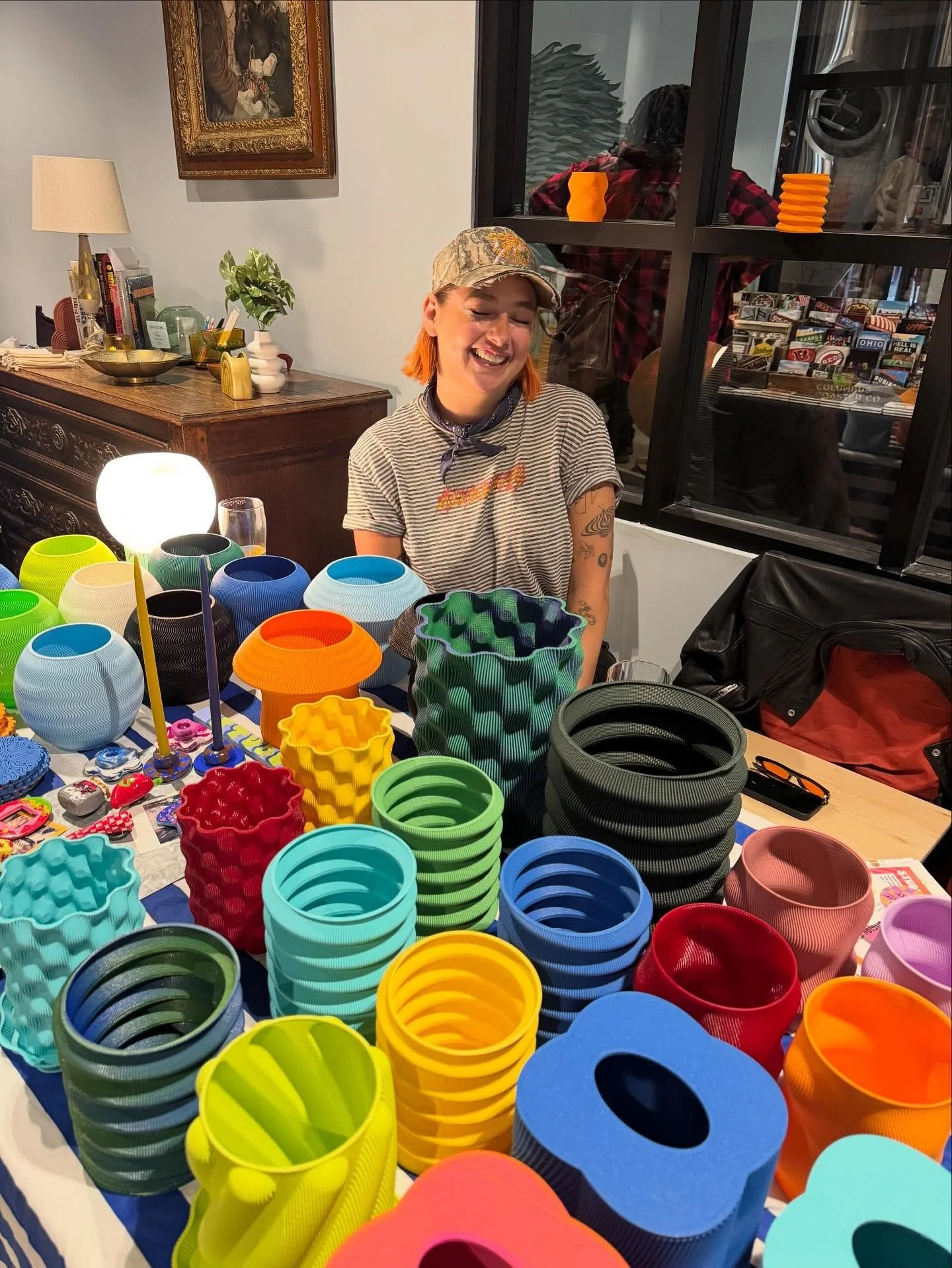 Once again reminiscing about our market Sunday! What a lovely time. Thanks so much to all our vendors, staff, and everyone who came out to support. 

@tattoosandtarot 
@smokedonhighbbq 
@jenningsjava 
@theairplantchick 
@allegraangelini.ceramics 
@th