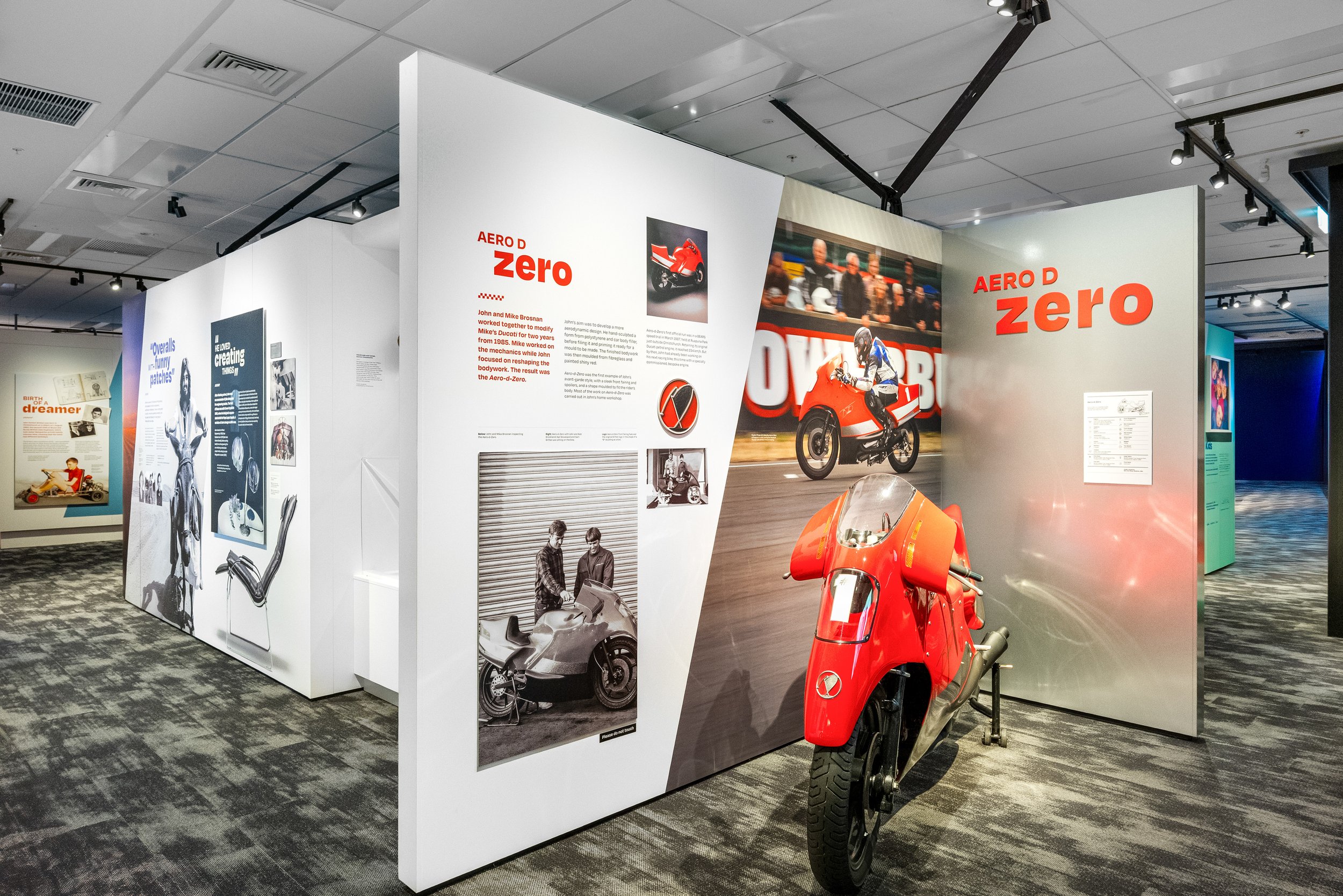 Britten Museum fitout and founding sponsor featuring EasyAs Walls