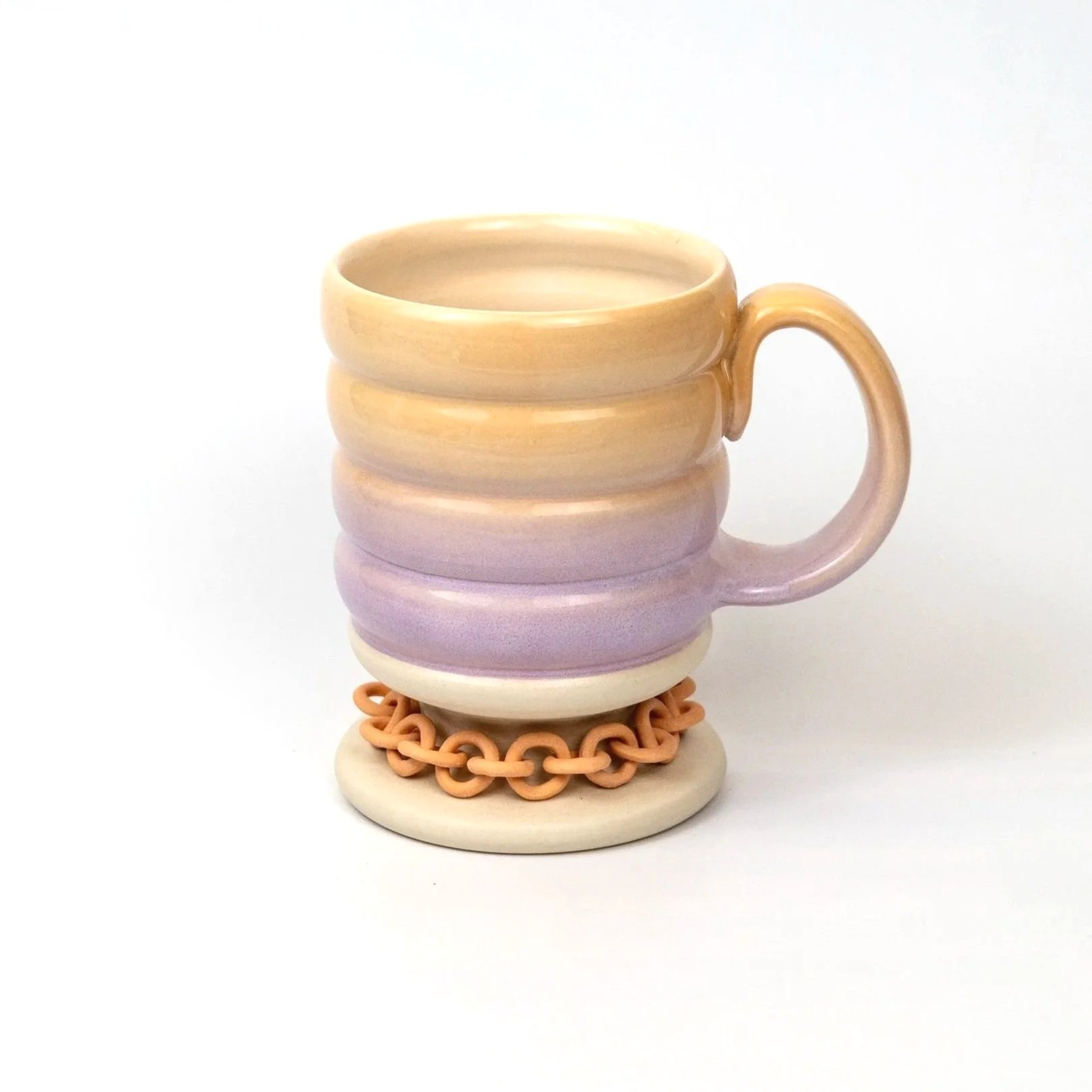 Peach Bubble Mug - Small