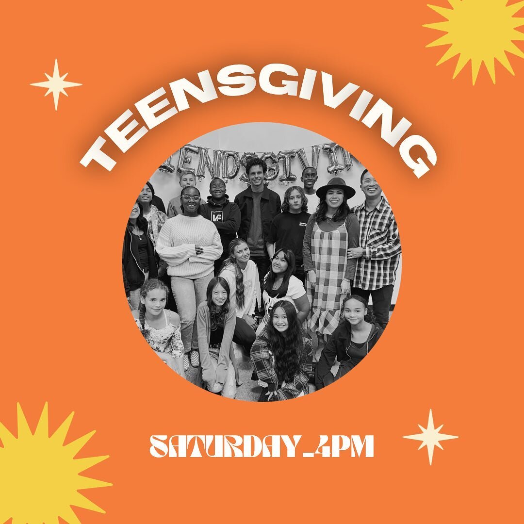 New Life Youth it&rsquo;s Thanksgiving month! 🤲🏼🍂
Do you know what that means!?
2️⃣ Days UNTIL TeensGiving Night! 
Join us for this special evening and dinner this Saturday @ 4pm at NL! 
.
.
.
RSVP your seat TODAY! Link in bio!