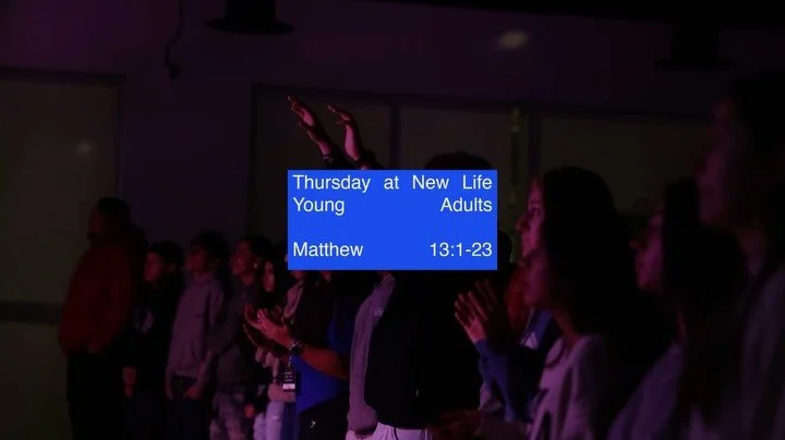 Highlights from an incredible night &mdash; we are so grateful for how God is moving and working in our hearts as a young adult community! If you missed out, be there this week &mdash; Thursdays at 6pm❤️&zwj;🔥