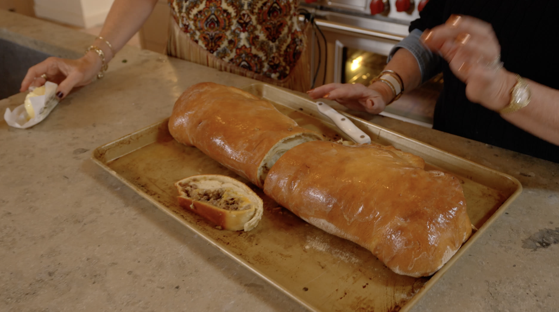 Stuffed Sausage Roll