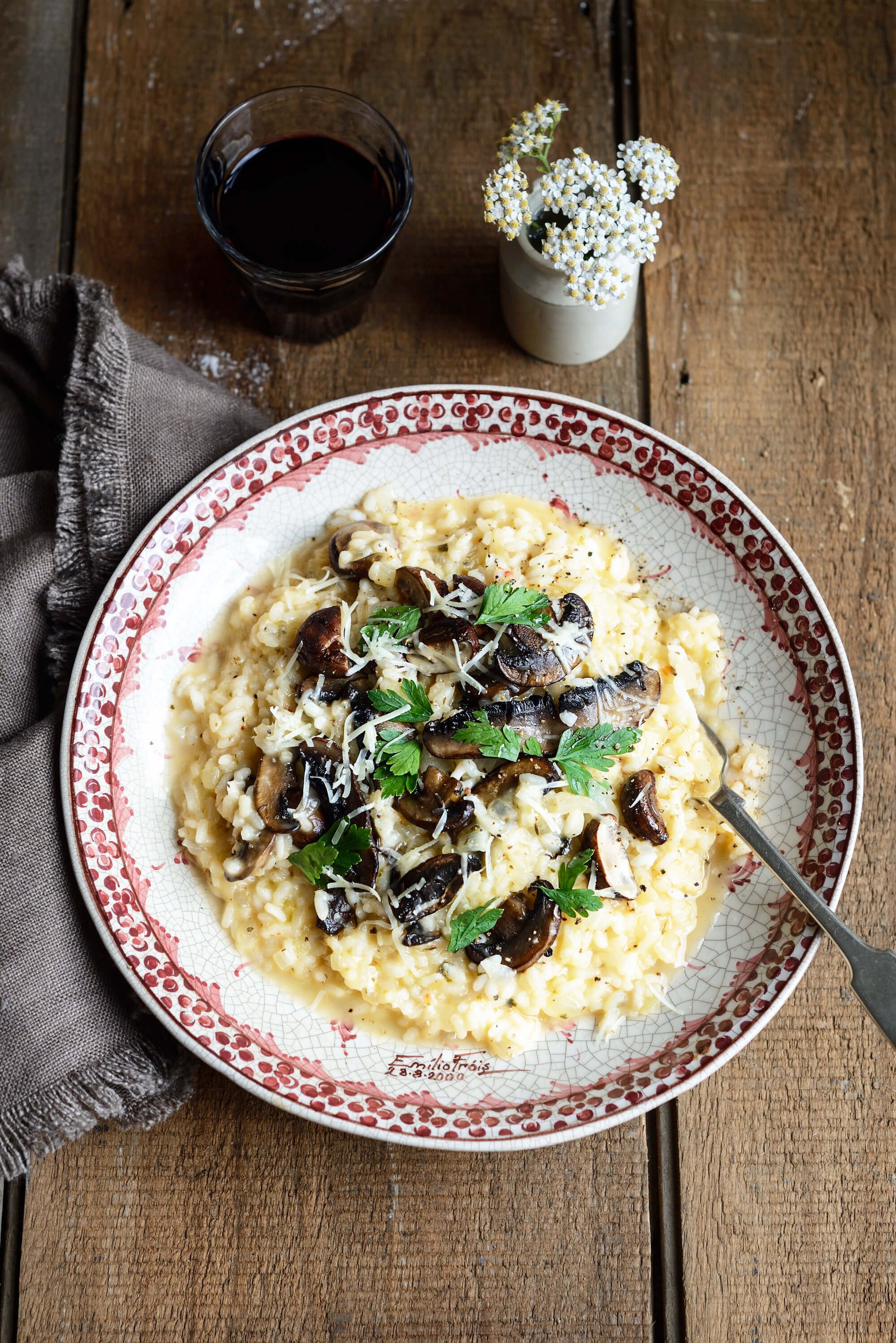 Wild Mushroom Risotto Wild Mushroom Risotto