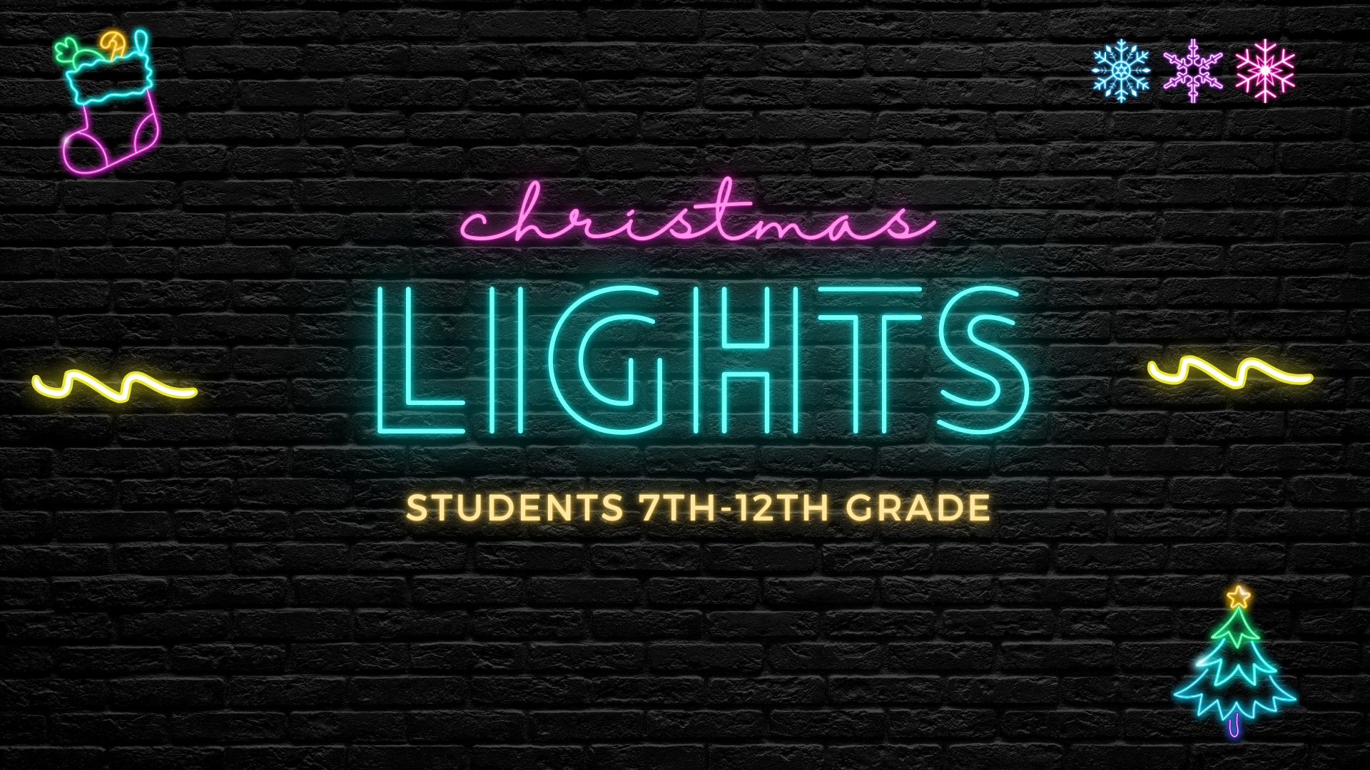 Students Christmas Lights and Hot Cocoa 