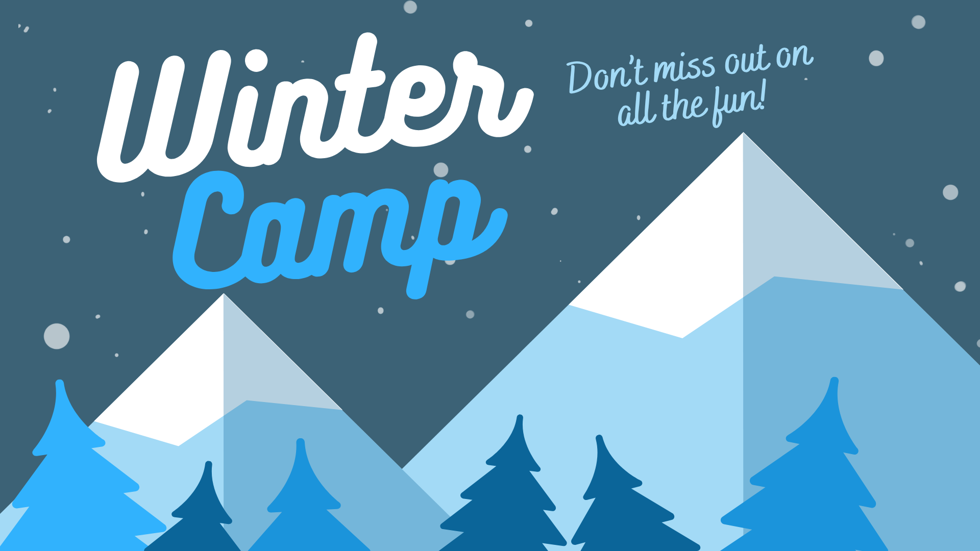 Students Winter Camp 