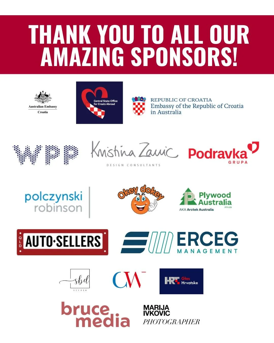 A big thank you to all of our incredible sponsors who have helped make Summit 2025 possible!
Don't miss out on tickets for Summit 2025 from November 7th-9th in Melbourne at The Langham! Ticket sales end tomorrow: https://www.ausnz-croatianwomen.org/