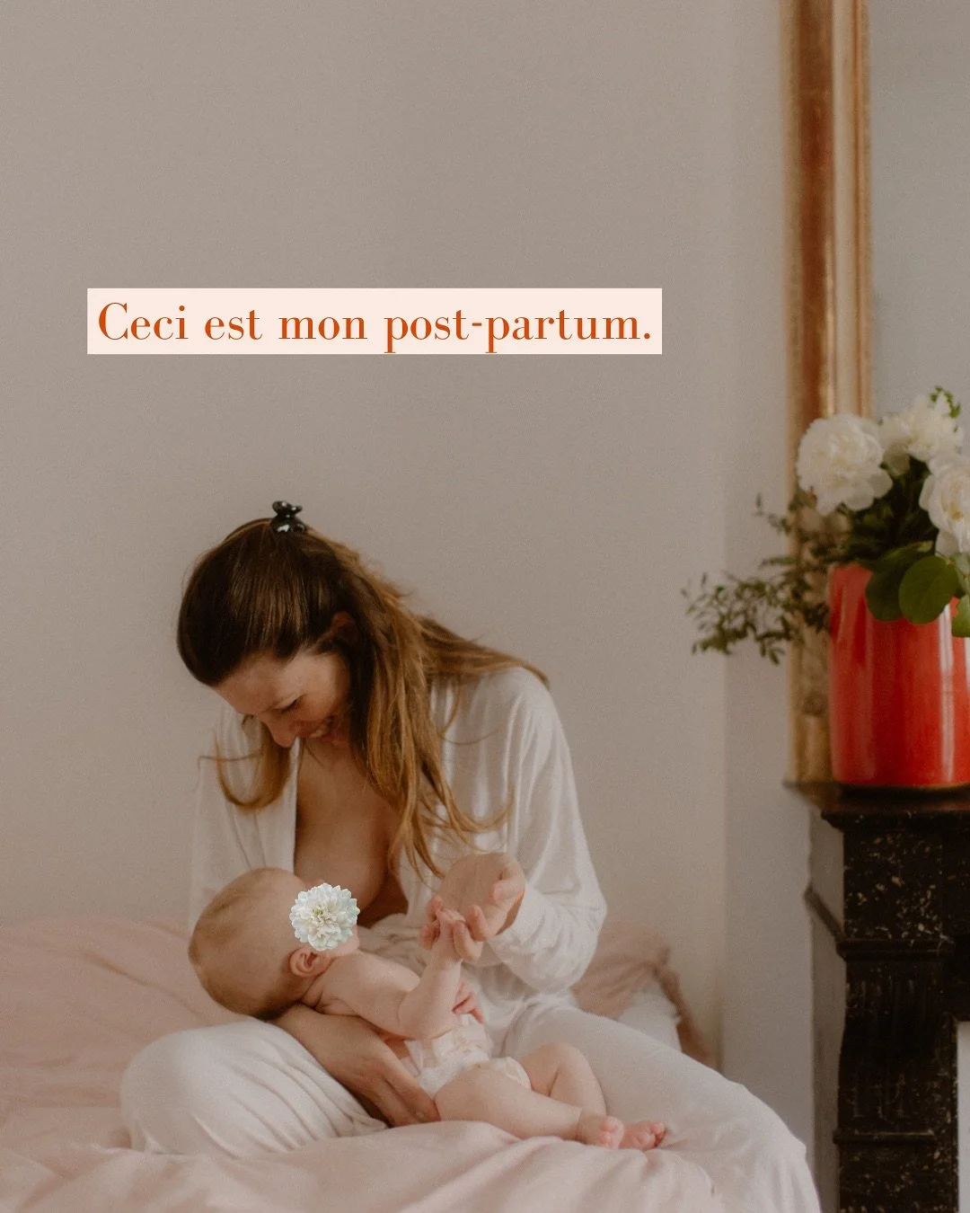 Aujourd&rsquo;hui, c&rsquo;est la F&ecirc;te des M&egrave;res. 
Et cette ann&eacute;e, je la vis comme une toute jeune maman&hellip; pour la troisi&egrave;me fois. 
Alors j&rsquo;ai choisi ce jour symbolique pour revenir doucement par ici, et partage
