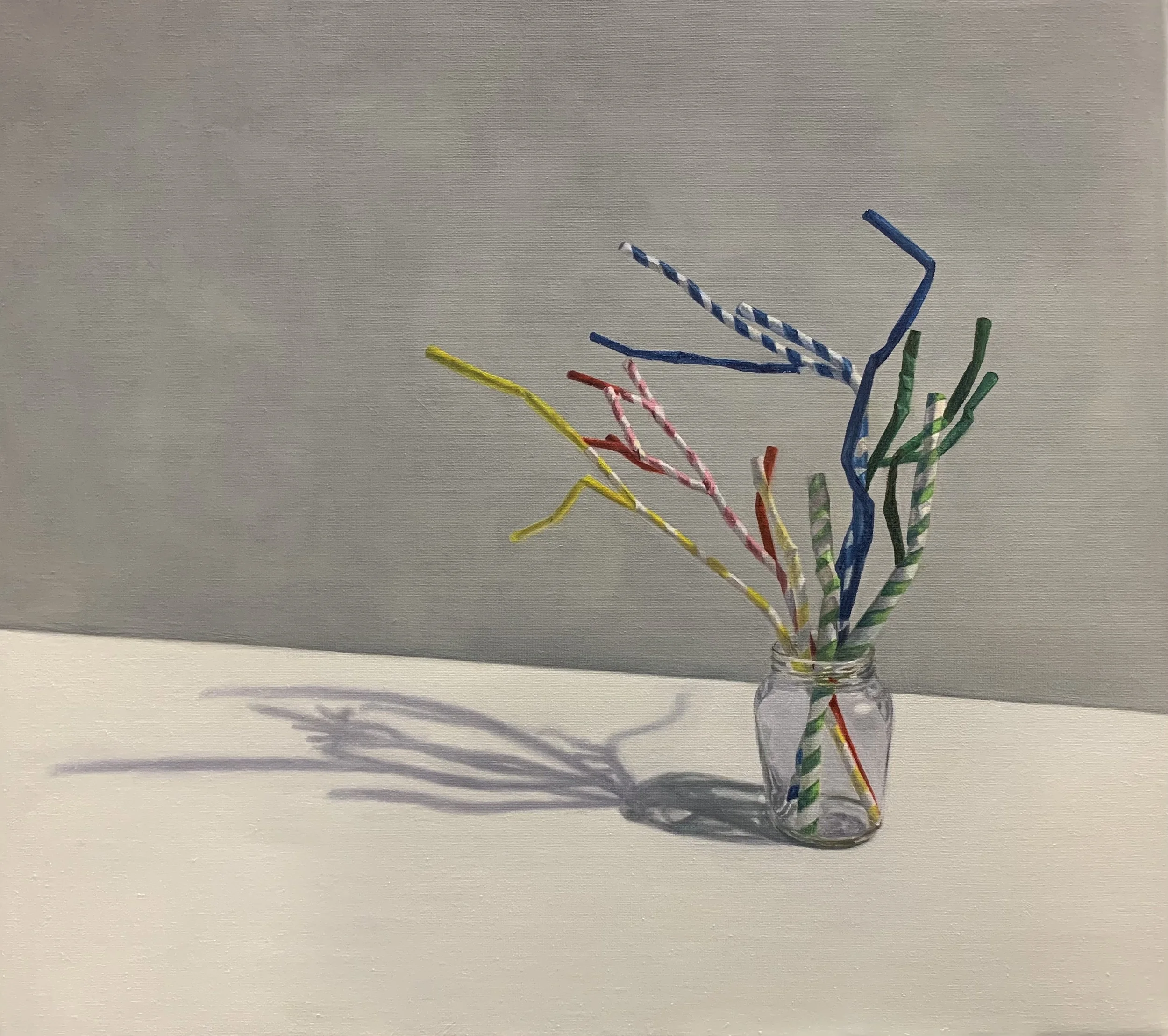 Your very existence thrills me, oil on linen, 40 x 45 cm