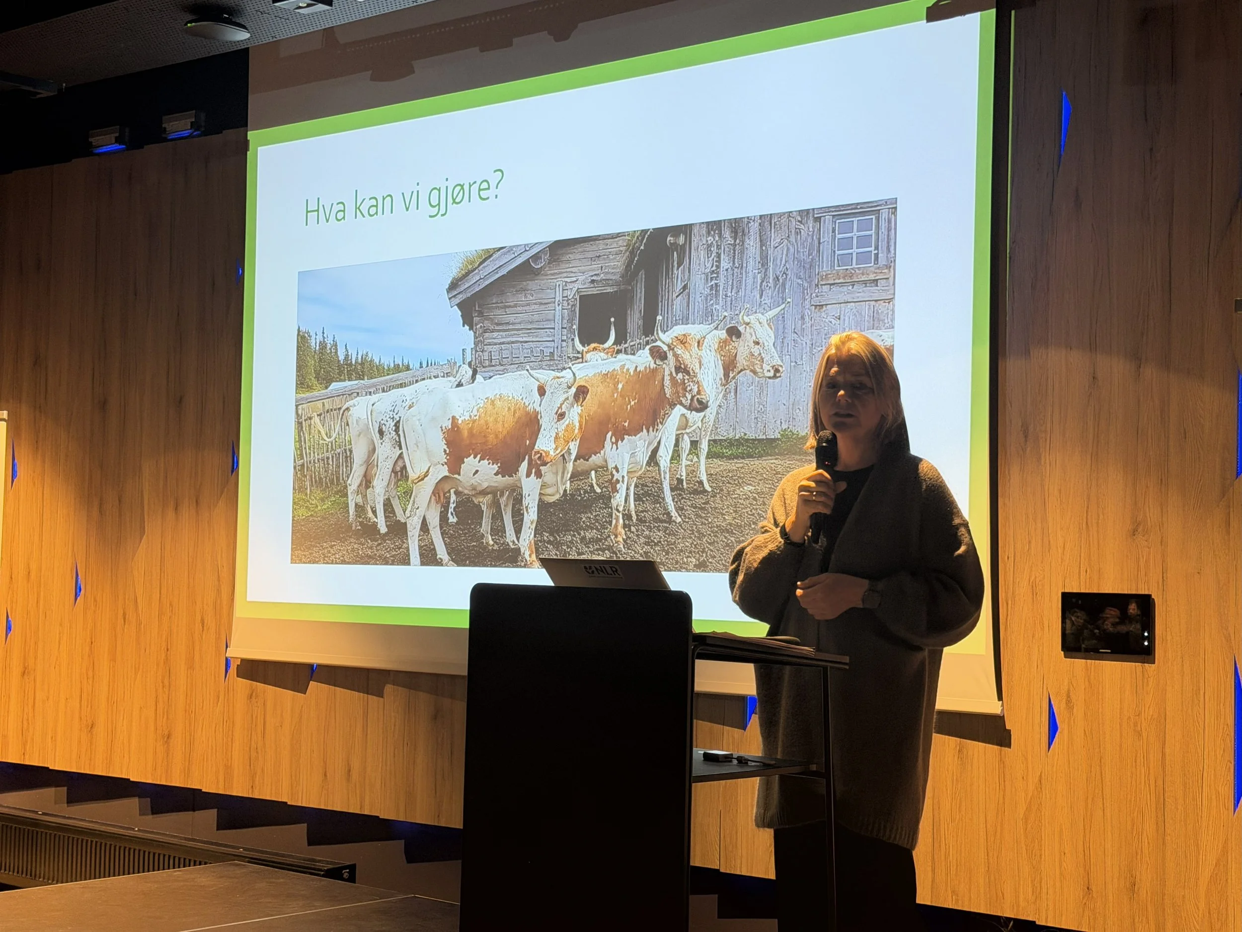  Margaret Eide Hillestad fra Agri Analyse foreleste om beitenes verdi. 