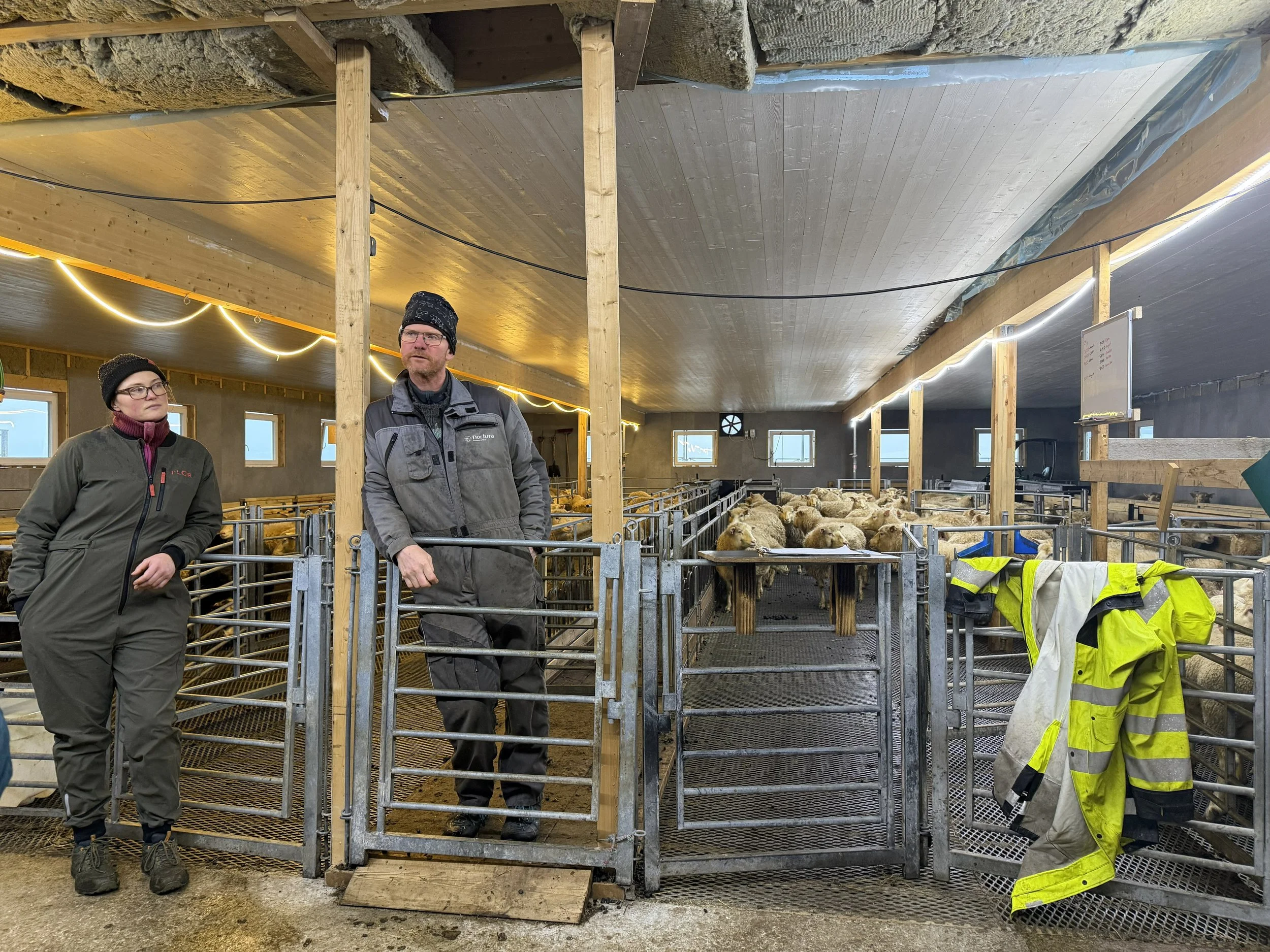  Gårdsbesøk på Steffahaugen gård hos Kristina Jordalen og Ivar Haug. 