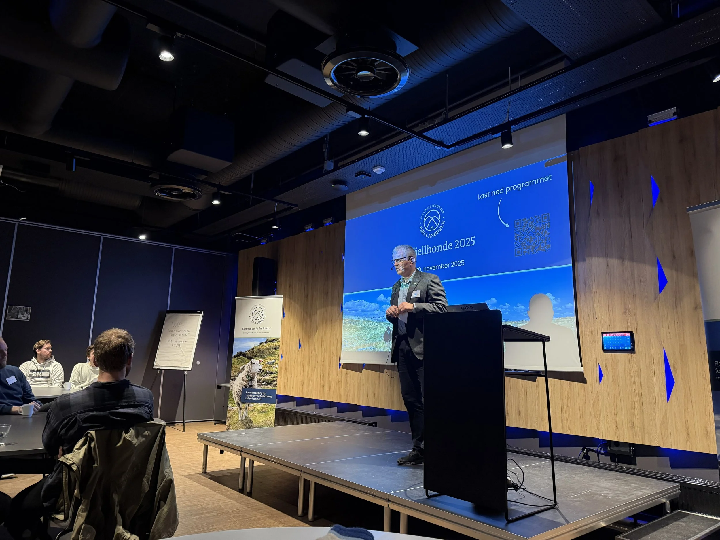  Åpning av konferansen ved styreleder Nils T. Bjørke. 