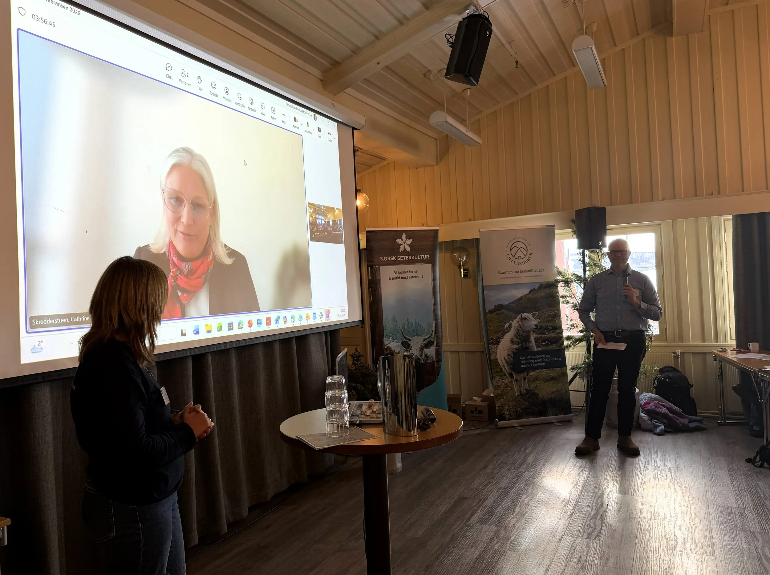  Cathrine Skredderstuen hos Riksantikvaren informerte om Riksantikvarens tilskudd til verdiskapingsarbeid via Teams. 