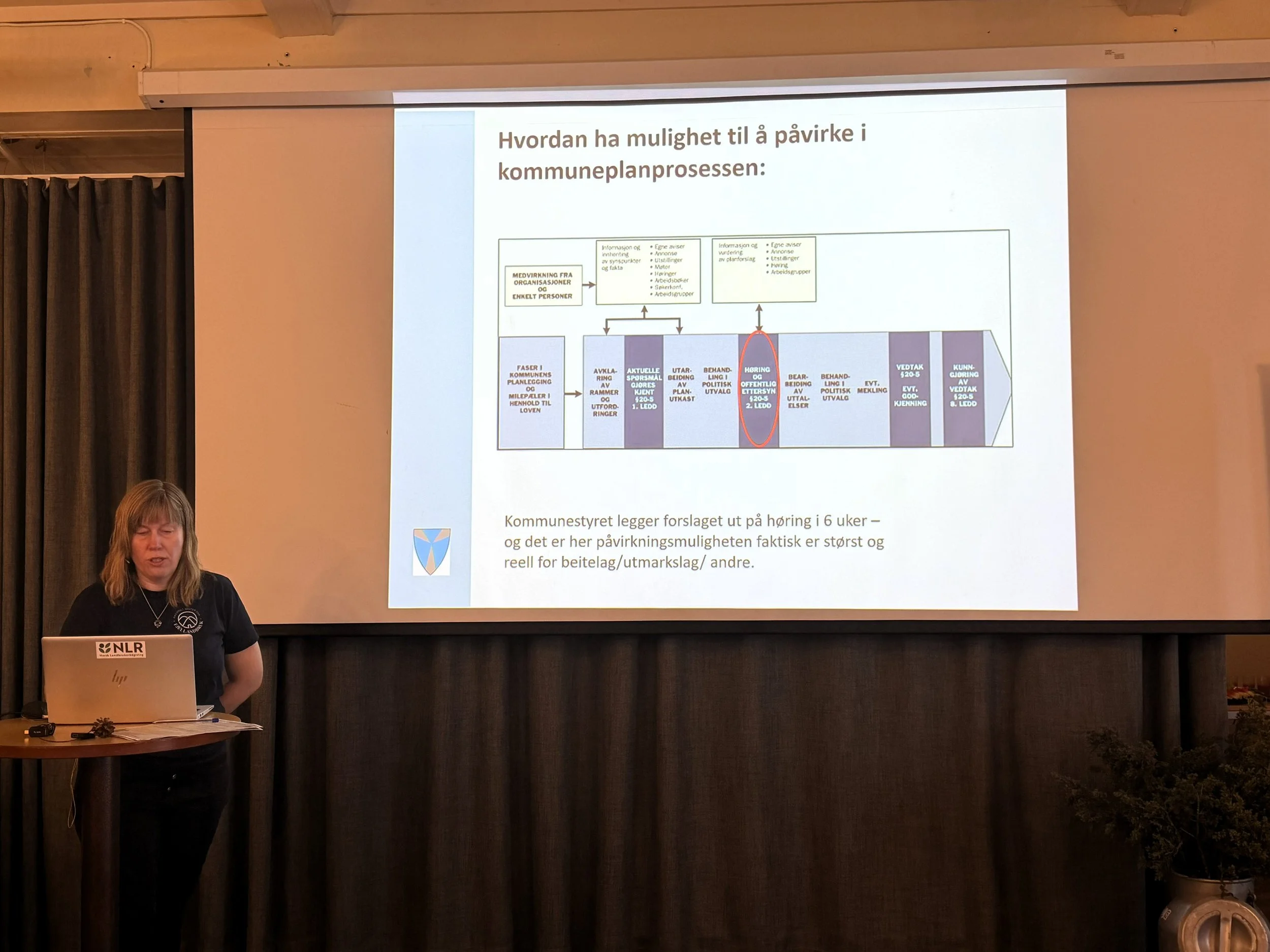  Jenny Heggvold om Verktøykassa for beitelag i Oppdal og hvordan komme i inngrep i planprosesser, beitebruk og arealplaner. 