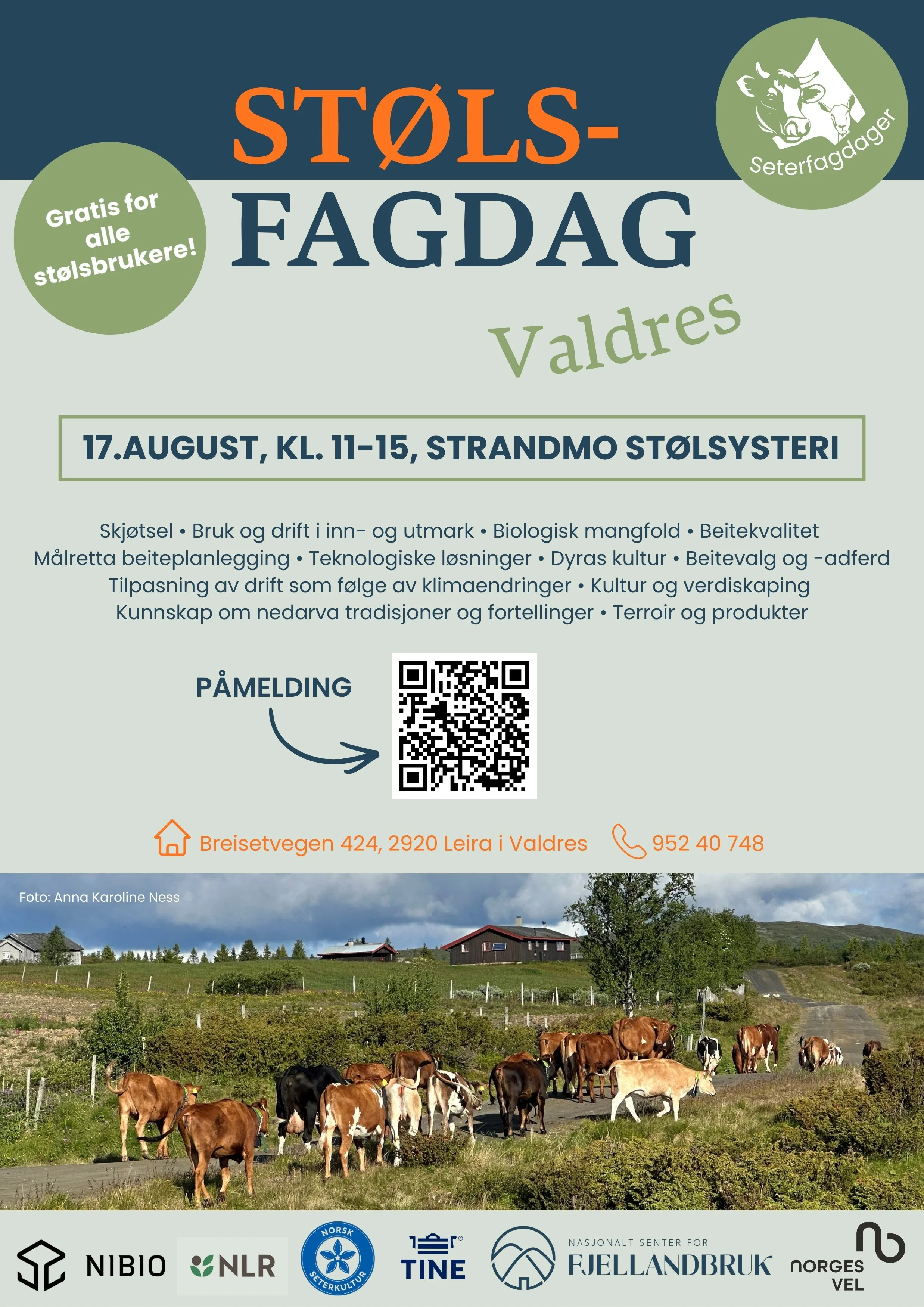 Stølsfagdag Valdres