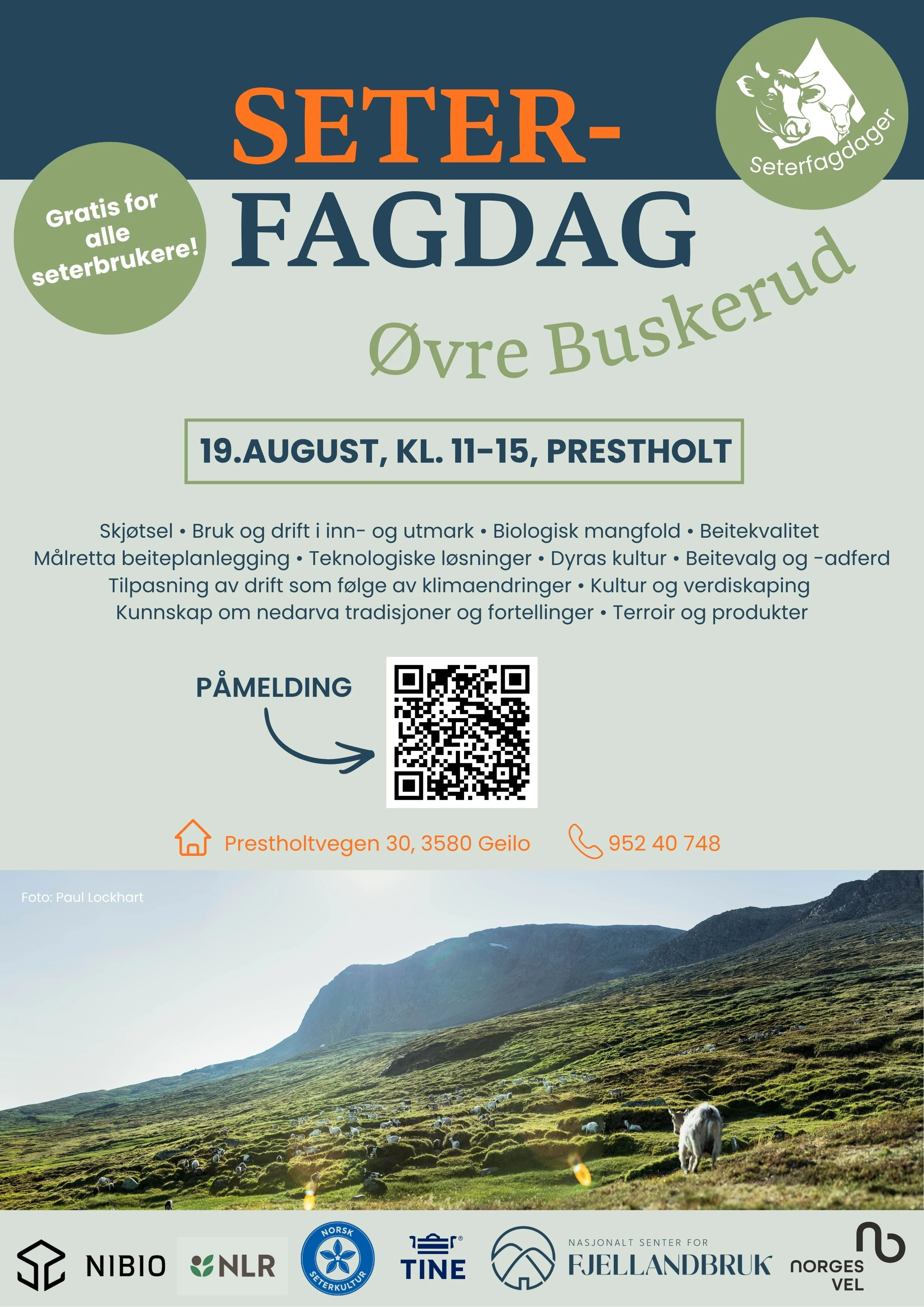 Seterfagdag Øvre Buskerud