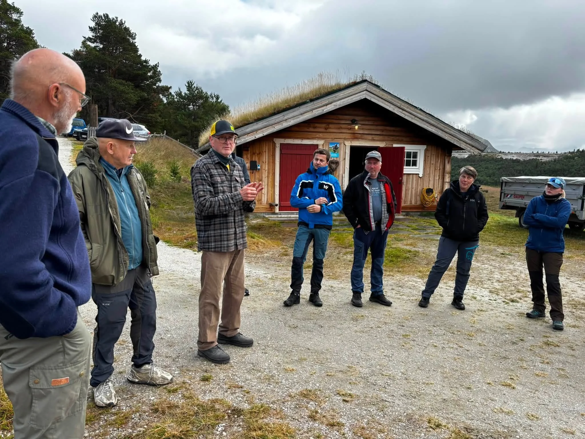 Seterfagdag 18. august på Andgardstakkstoe i Grimsdalen hos Sidsel og Hans Talleraas. 