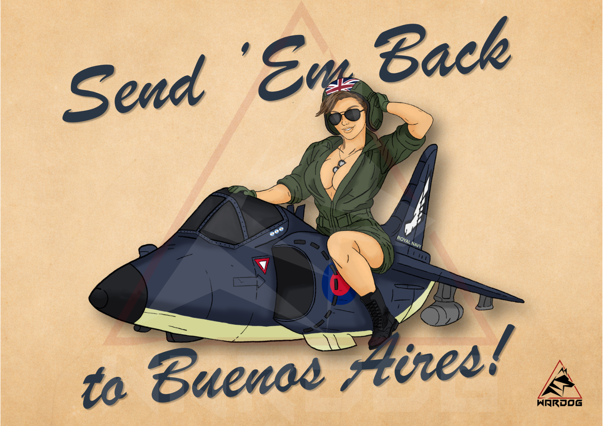 Send 'em back Art Print