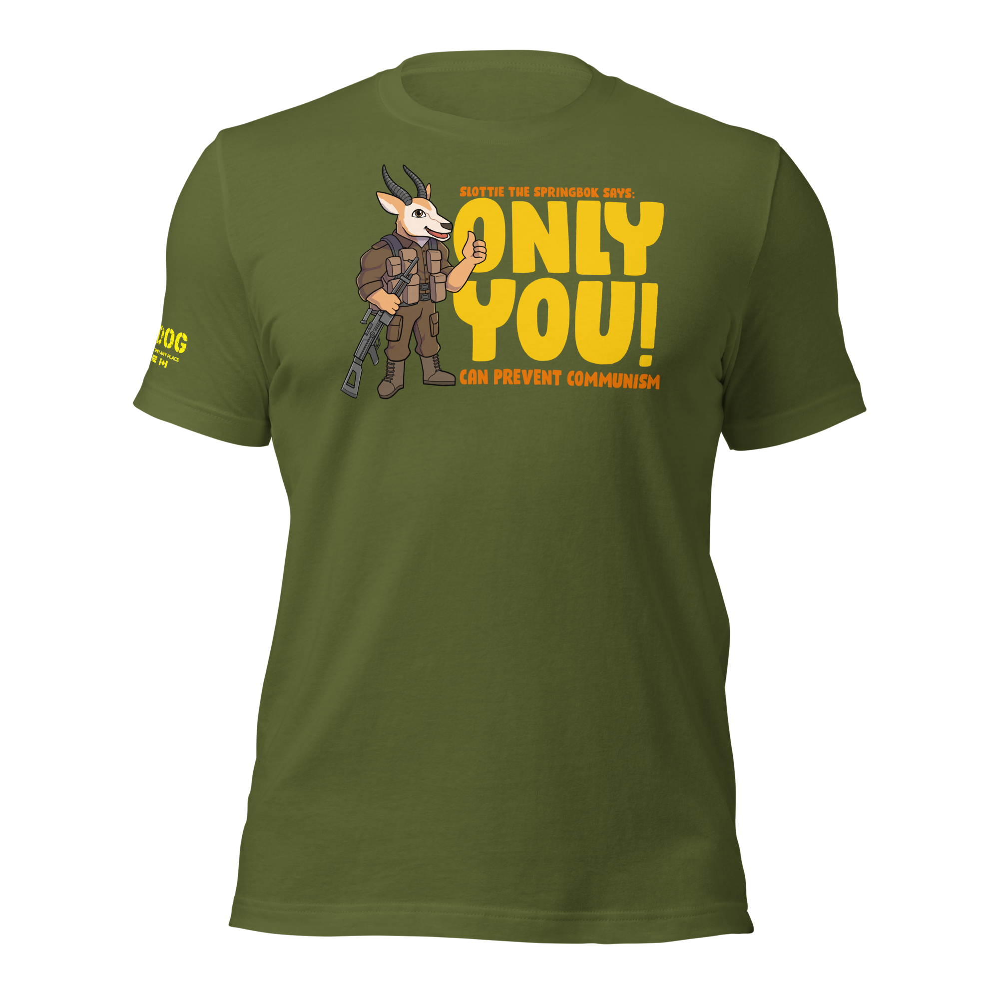 unisex-staple-t-shirt-olive-front-655f96bdd6b72.png