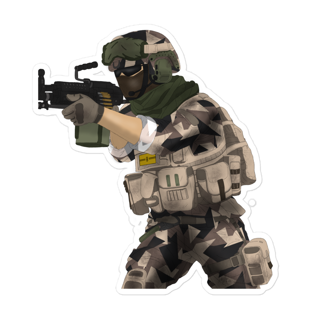 Calderian AirCav Sticker