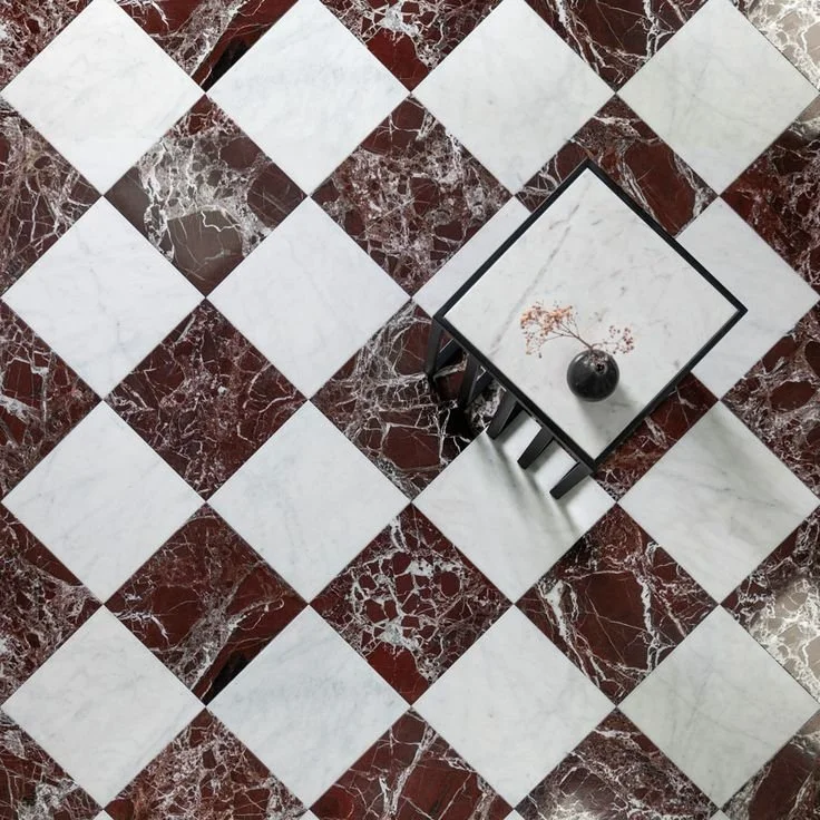Rosso Levanto Polished Square Marble Tiles.jpeg
