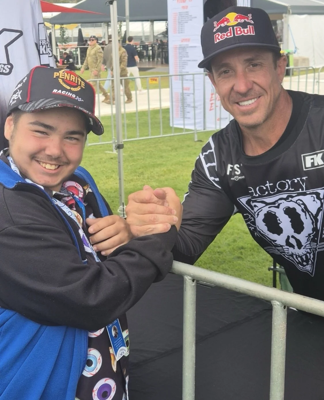 Cam and Robbie Maddison at the BP grand Final! 