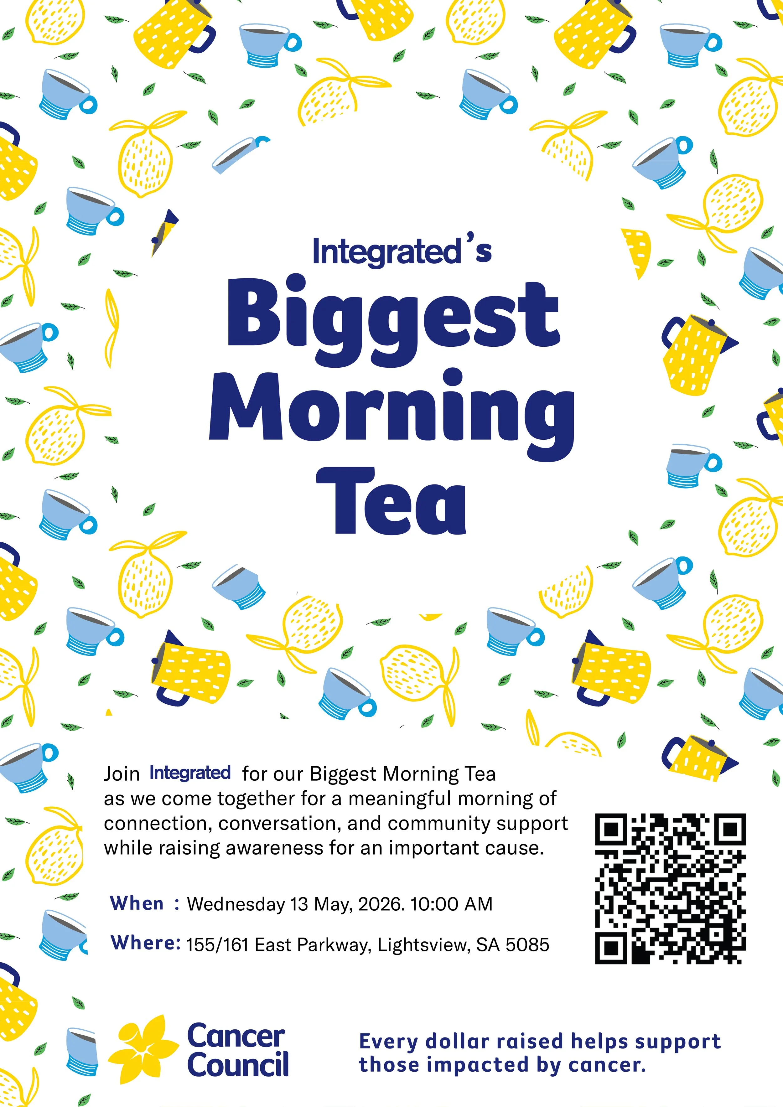 Integrated’s Biggest Morning Tea ☕💛