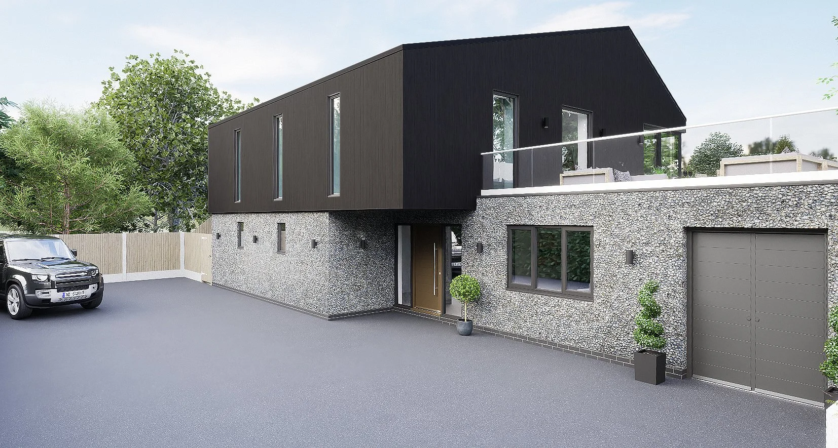StudioKM Architects — Low energy contemporary self build