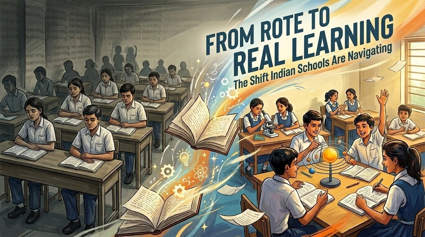 From Rote Learning to Real Learning: The Shift Indian Schools Are Navigating