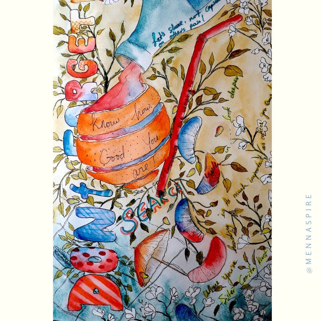 Inspired by @sister_corita_kent 

@nullsie @michelleallenart @joturnerillustration and @snippetsofwhimsy @lillarogers @uppercasemag @enescollc @enescolimited

#creativechallenge #mennaspire #watercolordoodle #watercolorartists #watercolorpainting #in