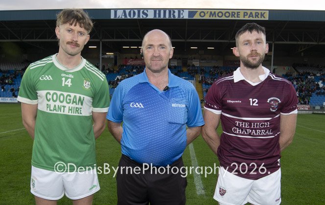 Laois G.A.A Intermediate Football Championship Final Kilcavan v Ballyfin at Laois Hire O'Moore Park Sat 26-09-2026