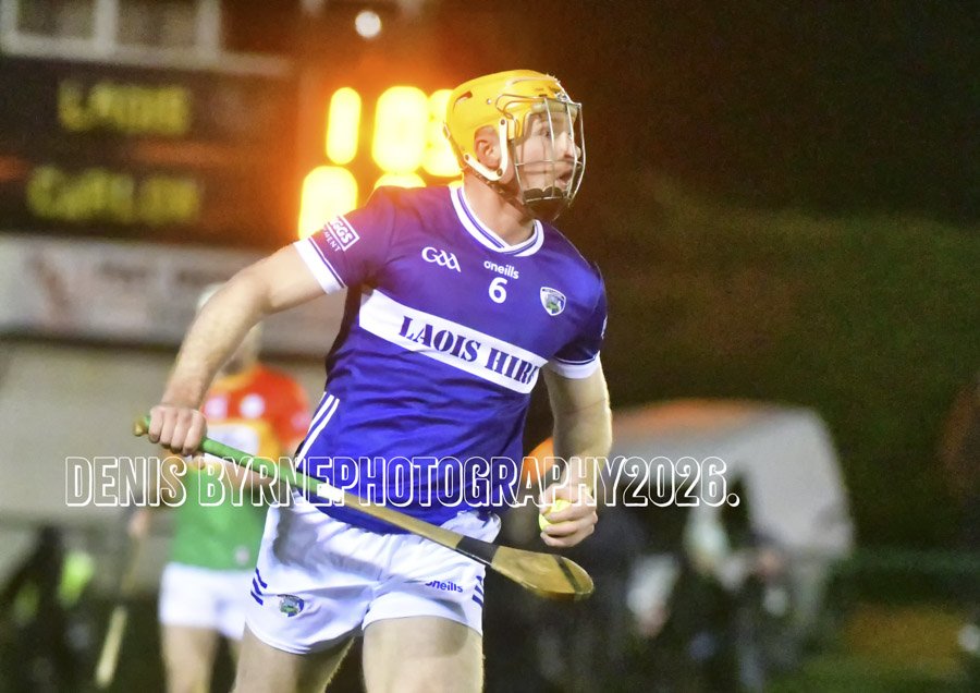 Walsh Cup Rd 2 Laois v Carlow at Bill Delaney Park Stradbally G.A.A Thurs 08-01-2026