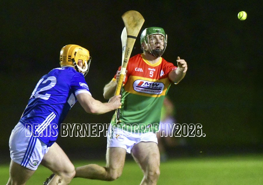 Walsh Cup Rd 2 Laois v Carlow at Bill Delaney Park Stradbally G.A.A Thurs 08-01-2026