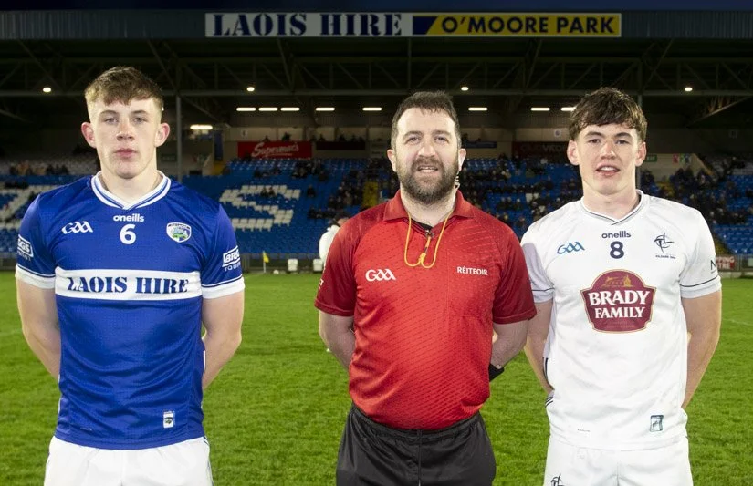 Electric Ireland Minor Football League Rd 1 Laois v Kildare at Laois Hire O'Moore Park Portlaoise Tues 24-03-2026