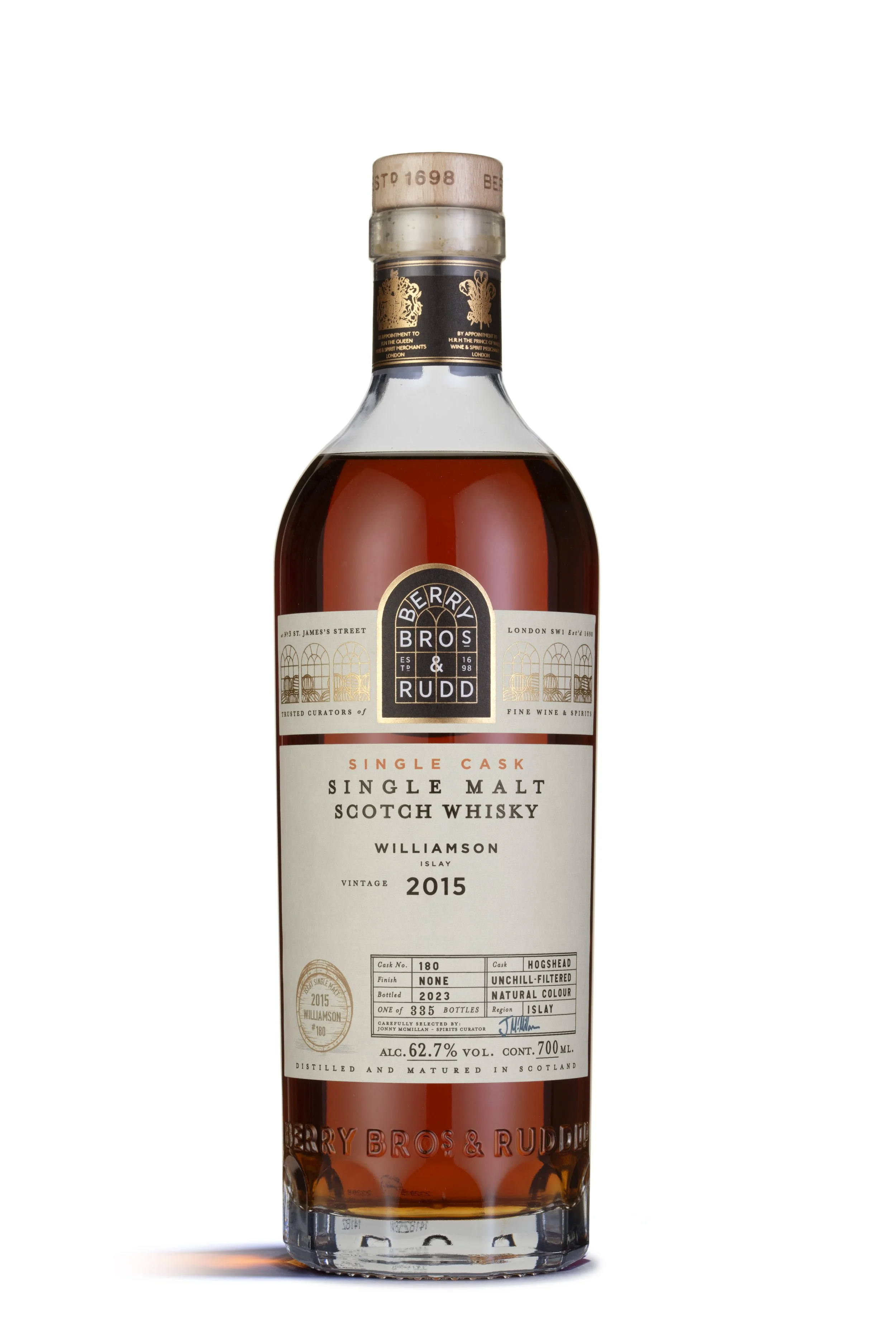 Williamson 2015 — Berry Bros. & Rudd Spirits - London UK