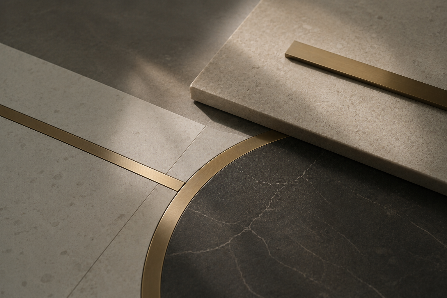 PRECISION INLAYS IN STONE, PORCELAIN AND TERRAZZO