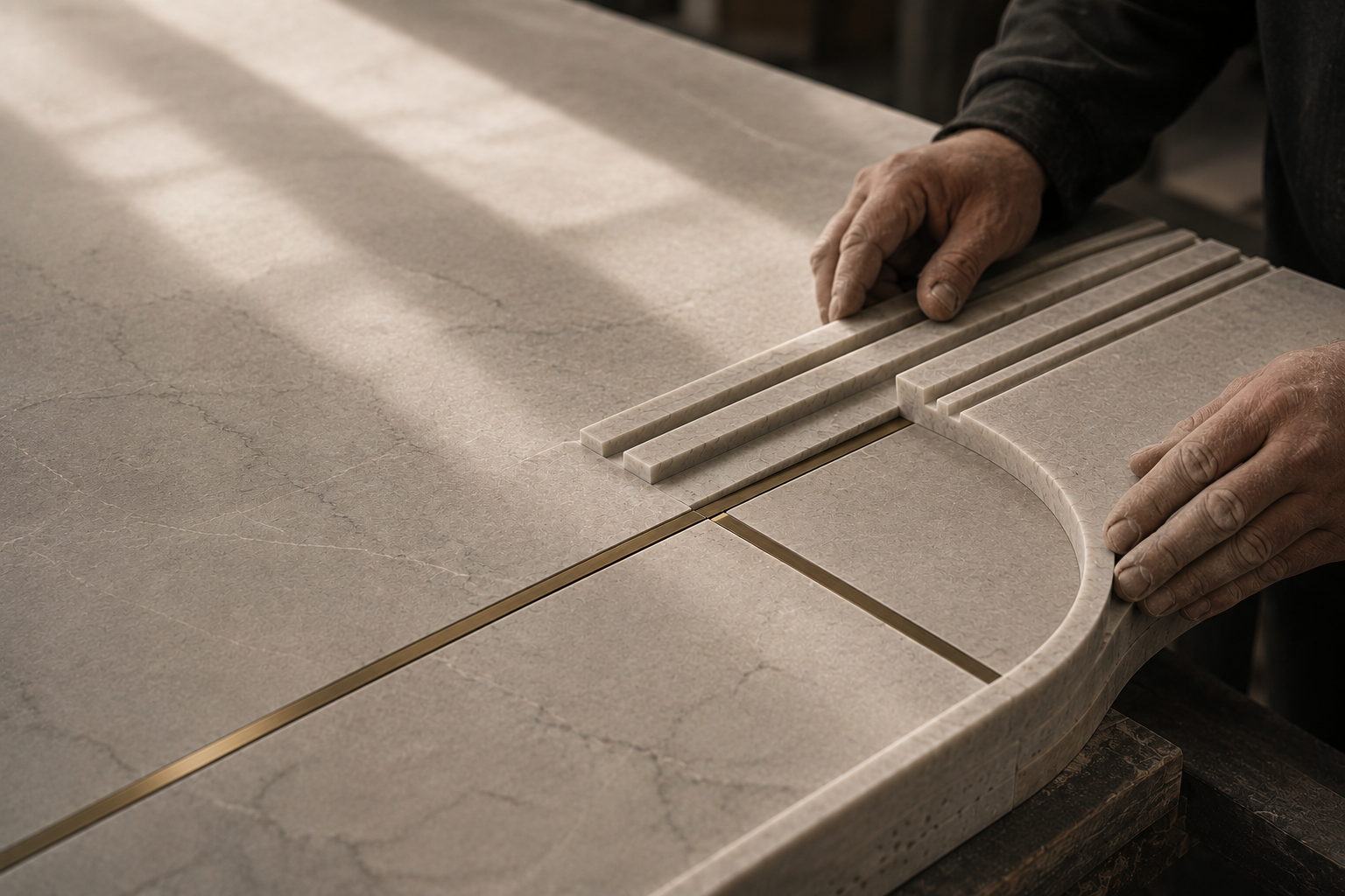 THE ART OF STONE FABRICATION: WHERE CREATIVE VISION MEETS MAKING
