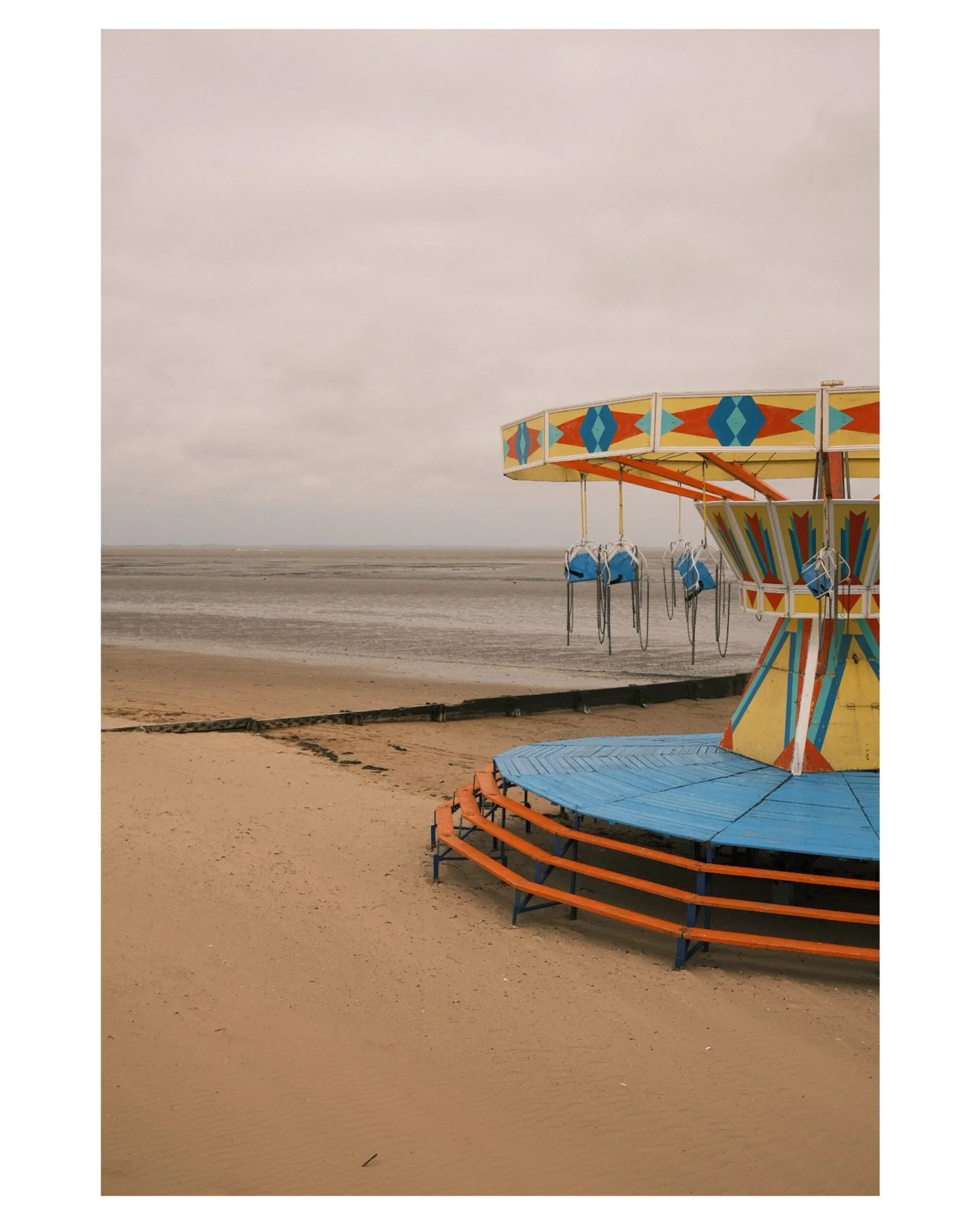 Take the photo, the landscape is always changing. I loved this ride on the beach in Cleethorpes and luckily was able to take a few photos before it was to never be seen again.  So take the pic of the view you see because tomorrow it may look complete