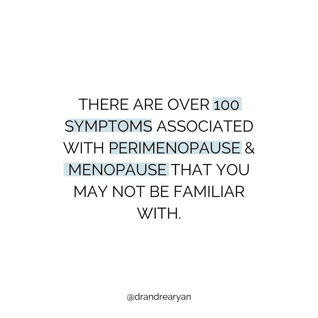 😂 You *have* to read this list! 

This was a round up of my favourites from over 100 different signs &amp; symptoms of perimenopause and menopause. 

{but SERIOUSLY, can you imagine the response if men had these on the regular?}

I&rsquo;m curious t