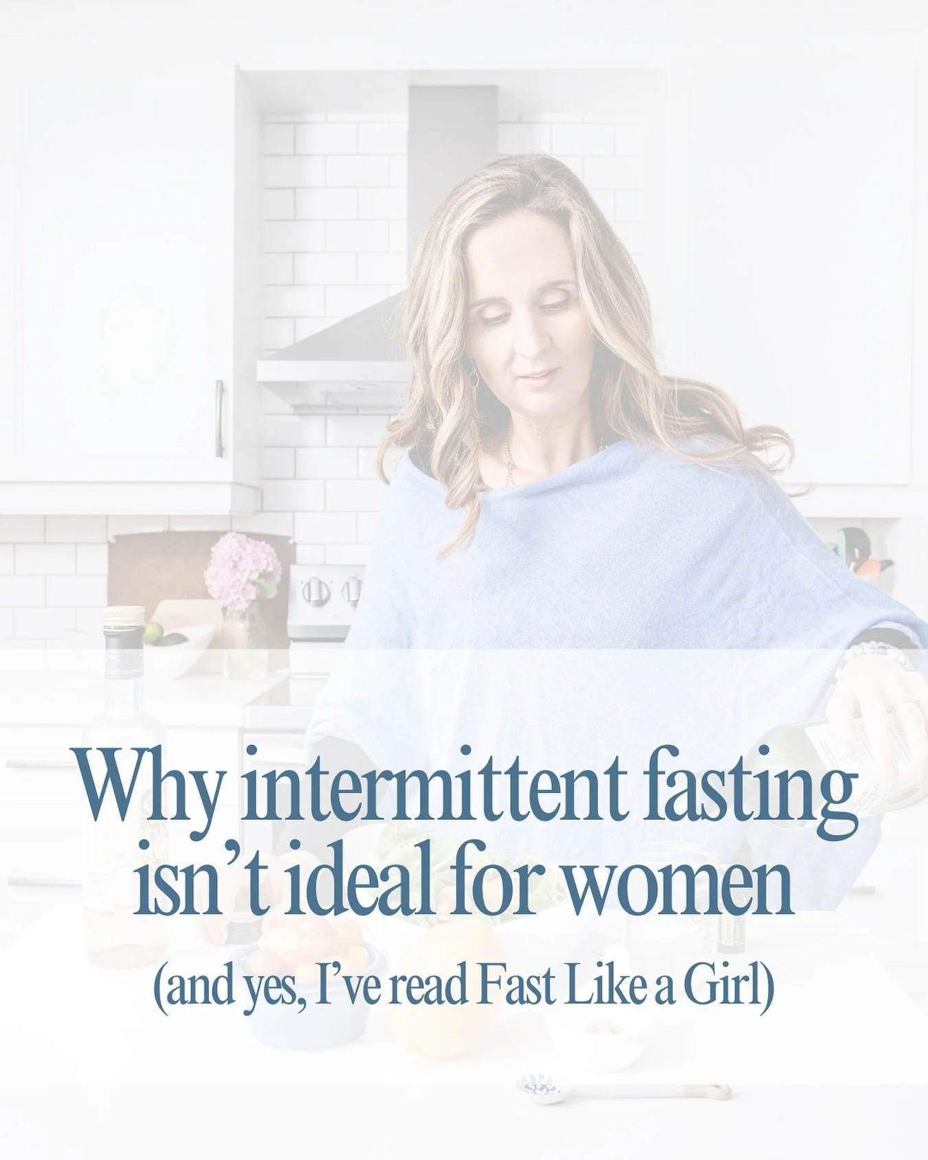 Ever wondered if intermittent fasting is actually a good idea for women?

Full disclosure - I tried it out once when it was gaining popularity. It did not go well for me. 😂

Here&rsquo;s what I wish I knew before I tried it for two months and then s