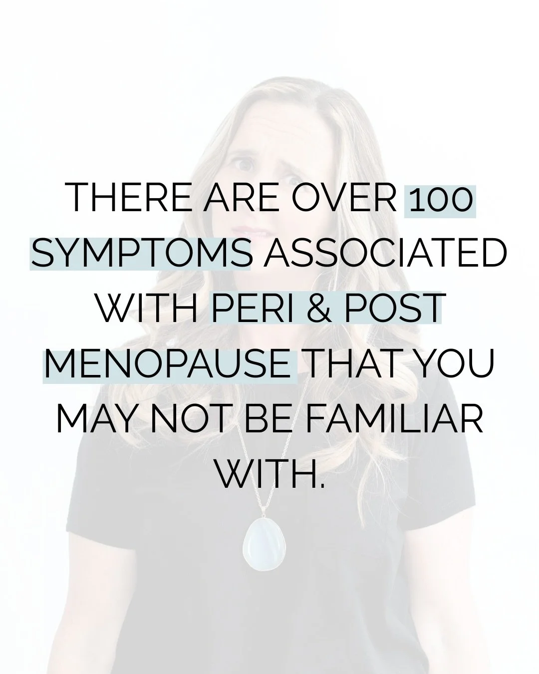 😳 you HAVE to read this list!! 

These were just a few of my favourites on the list of symptoms associated with peri and post menopause. 

{Can you imagine the response if men dealt with these symptoms for 5-7 years?} 

I&rsquo;m curious to know you