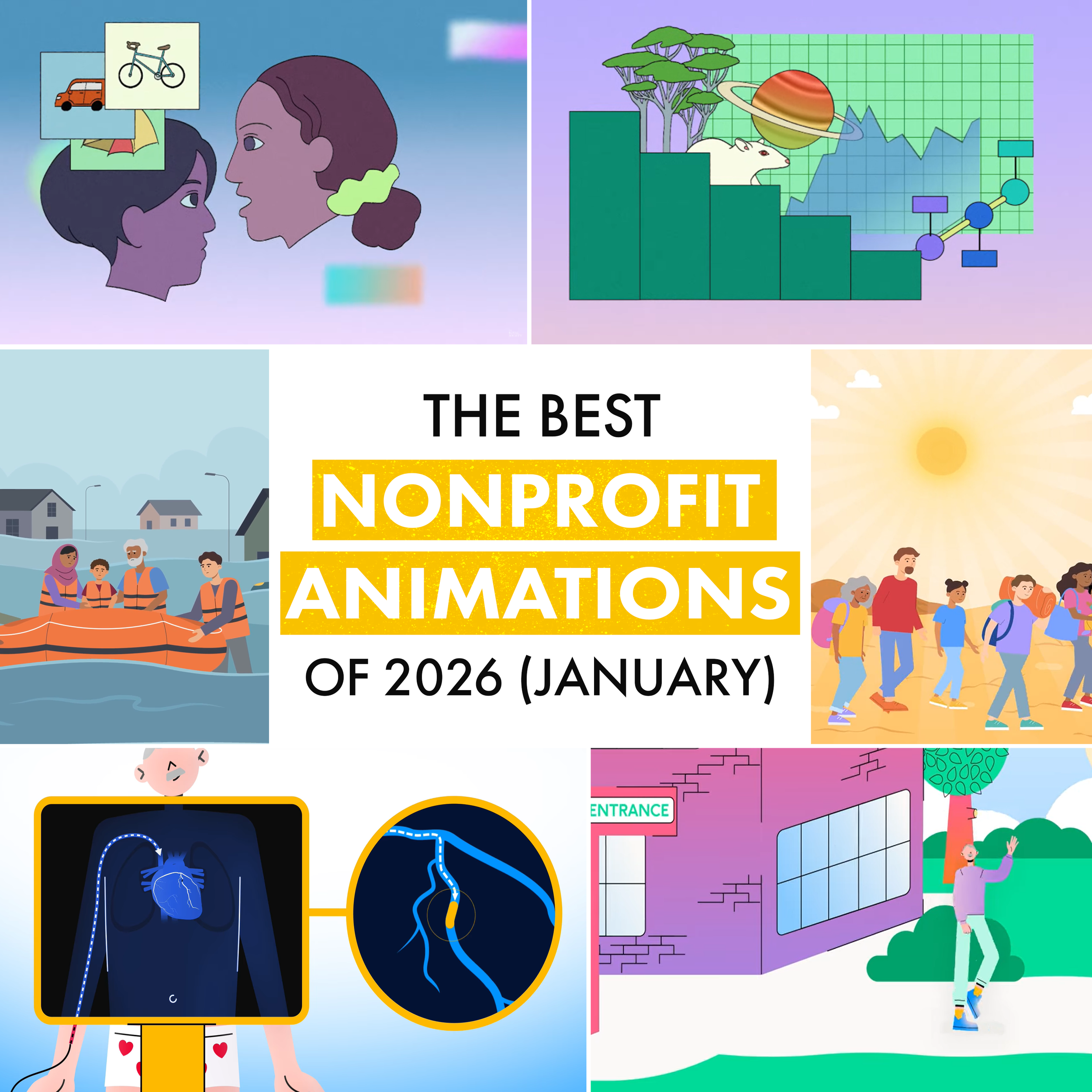 Best Nonprofit Animated Videos of 2026 (January)