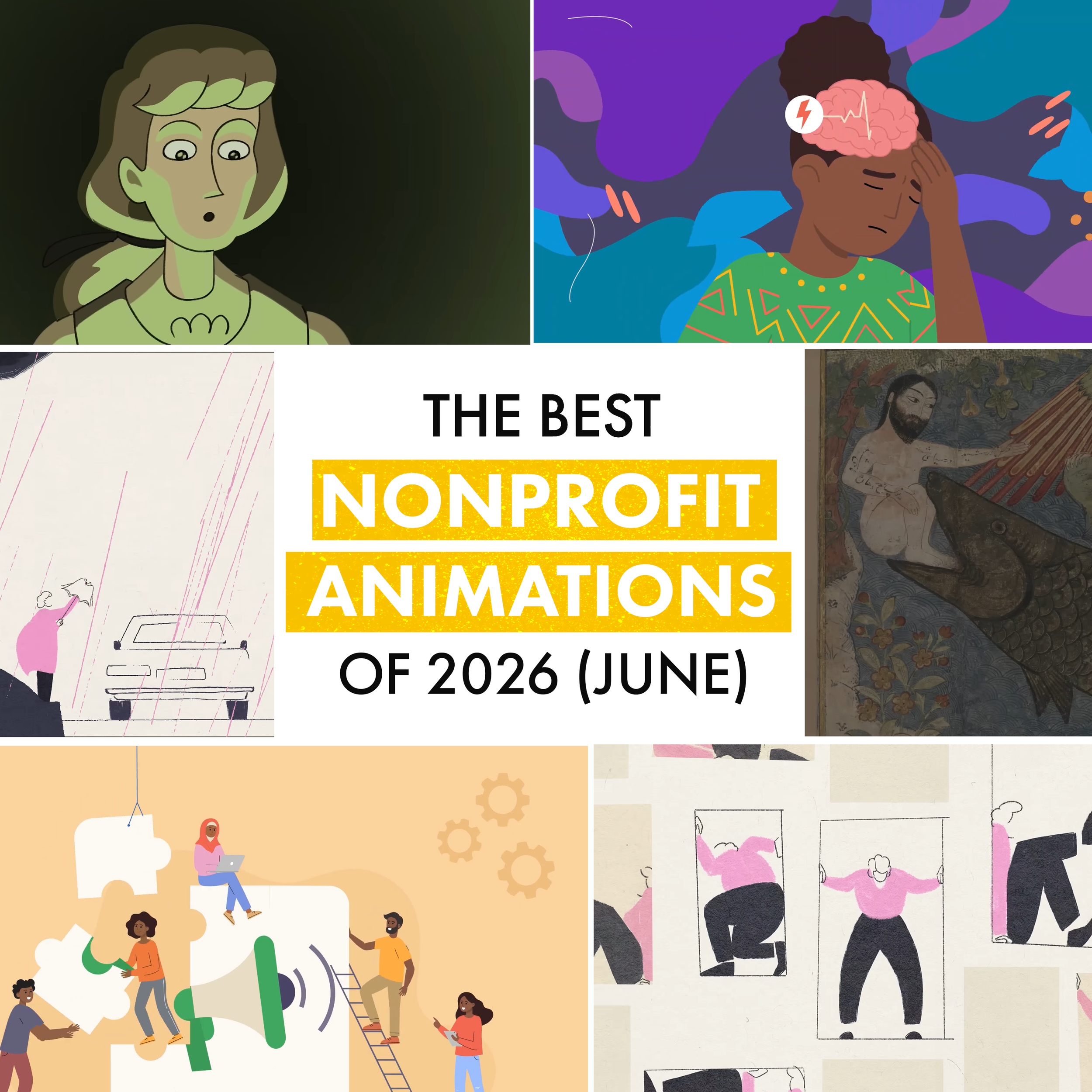 Best Nonprofit Animated Videos of 2026 (June)